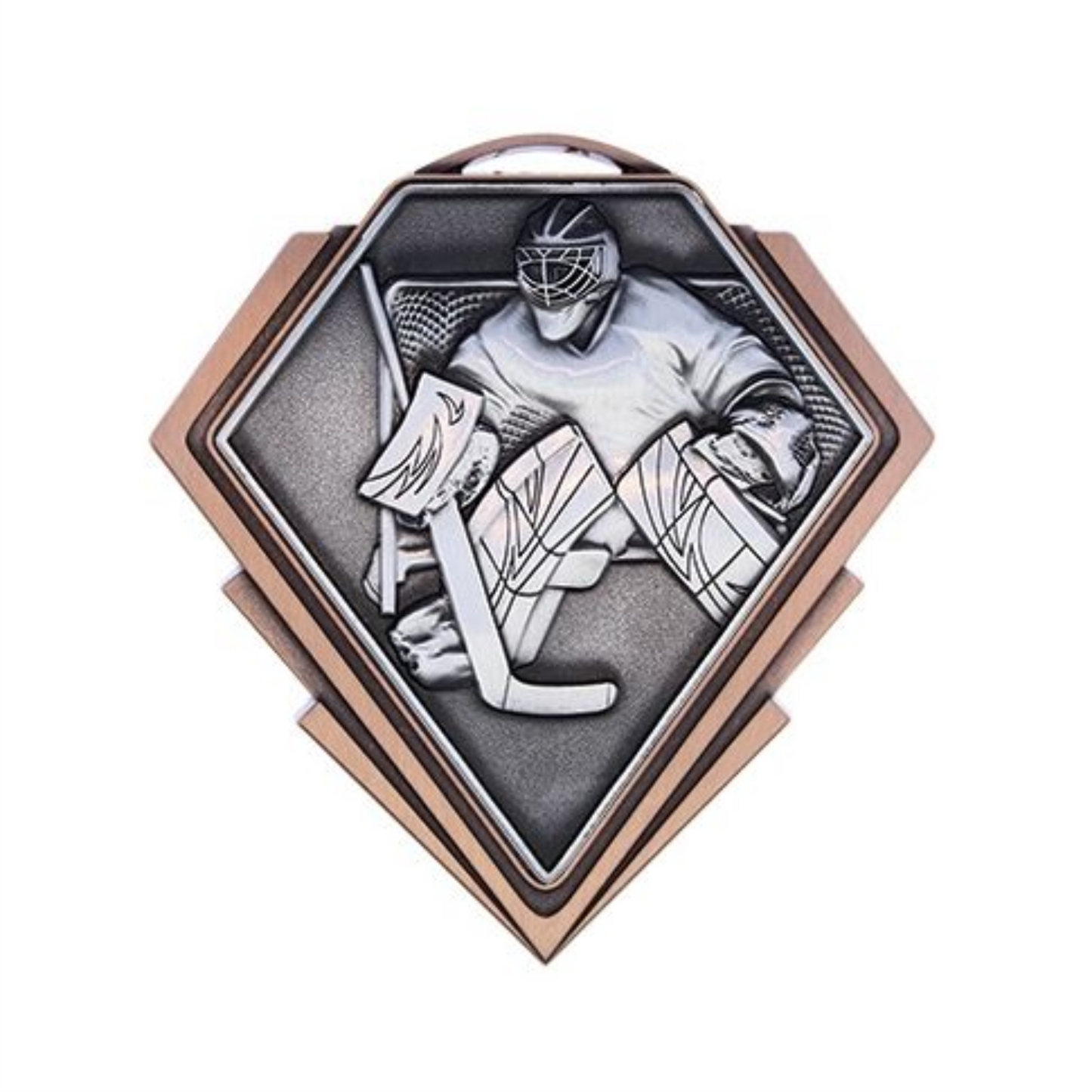 Sport Medals - Hockey Goalie - Diamond series MMD857