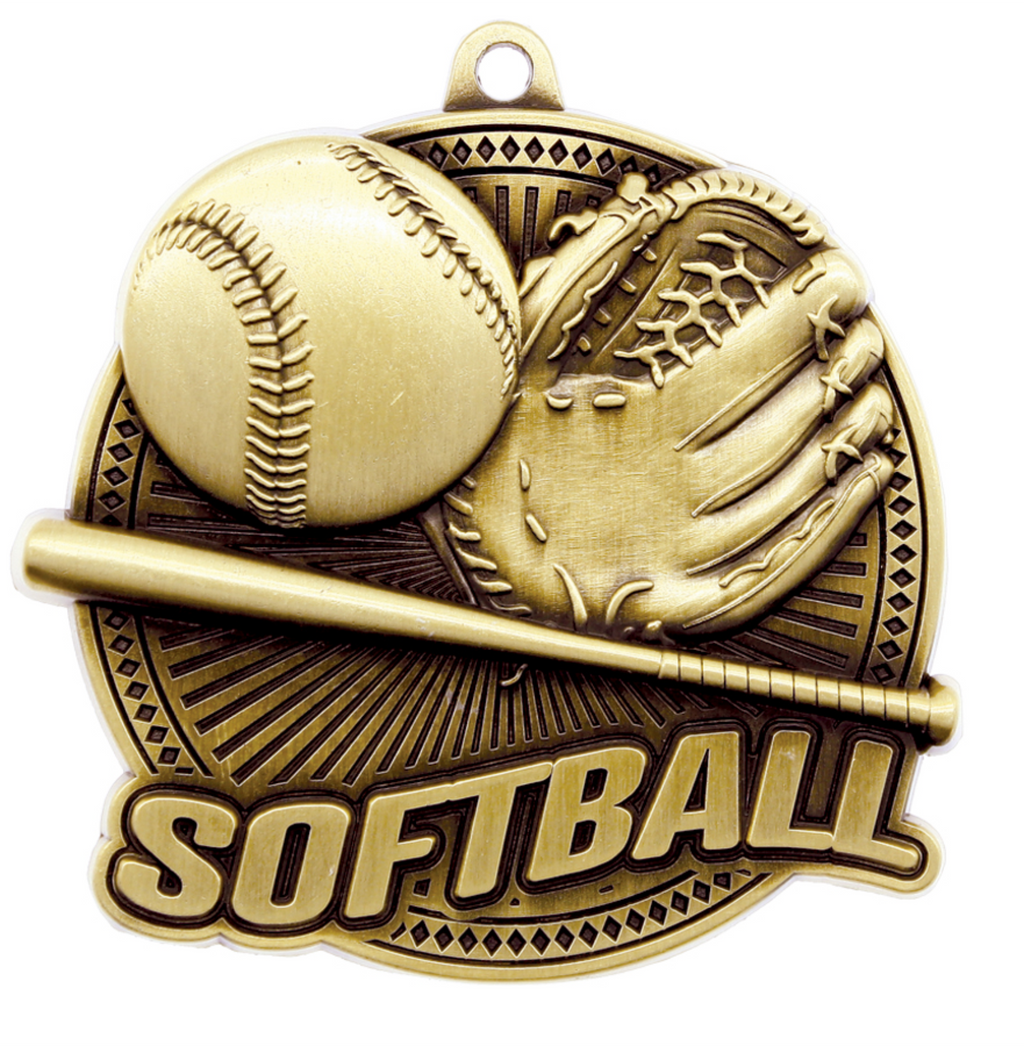 Sport Medals - Softball - Tempo Series MSK26