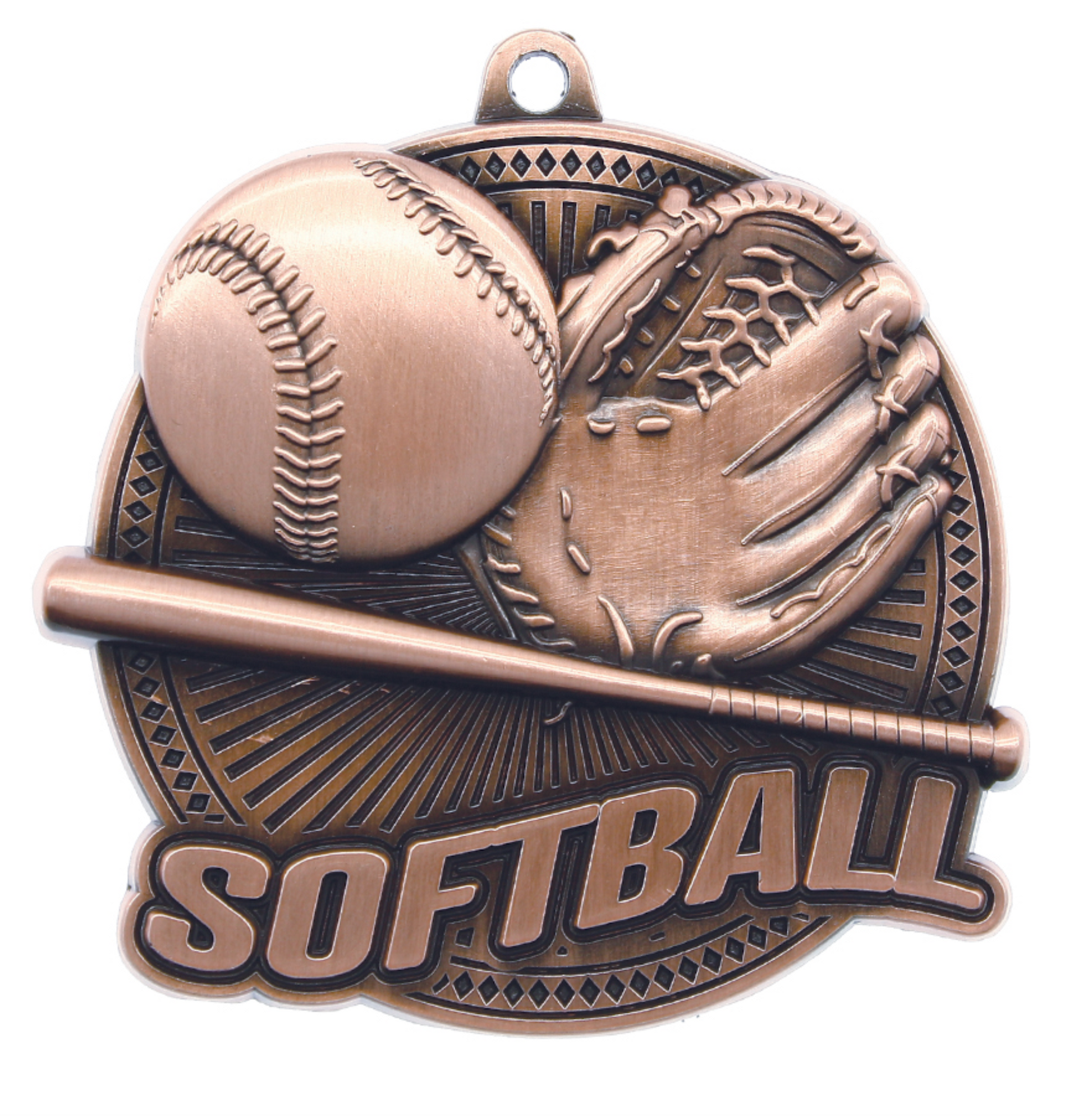 Sport Medals - Softball - Tempo Series MSK26