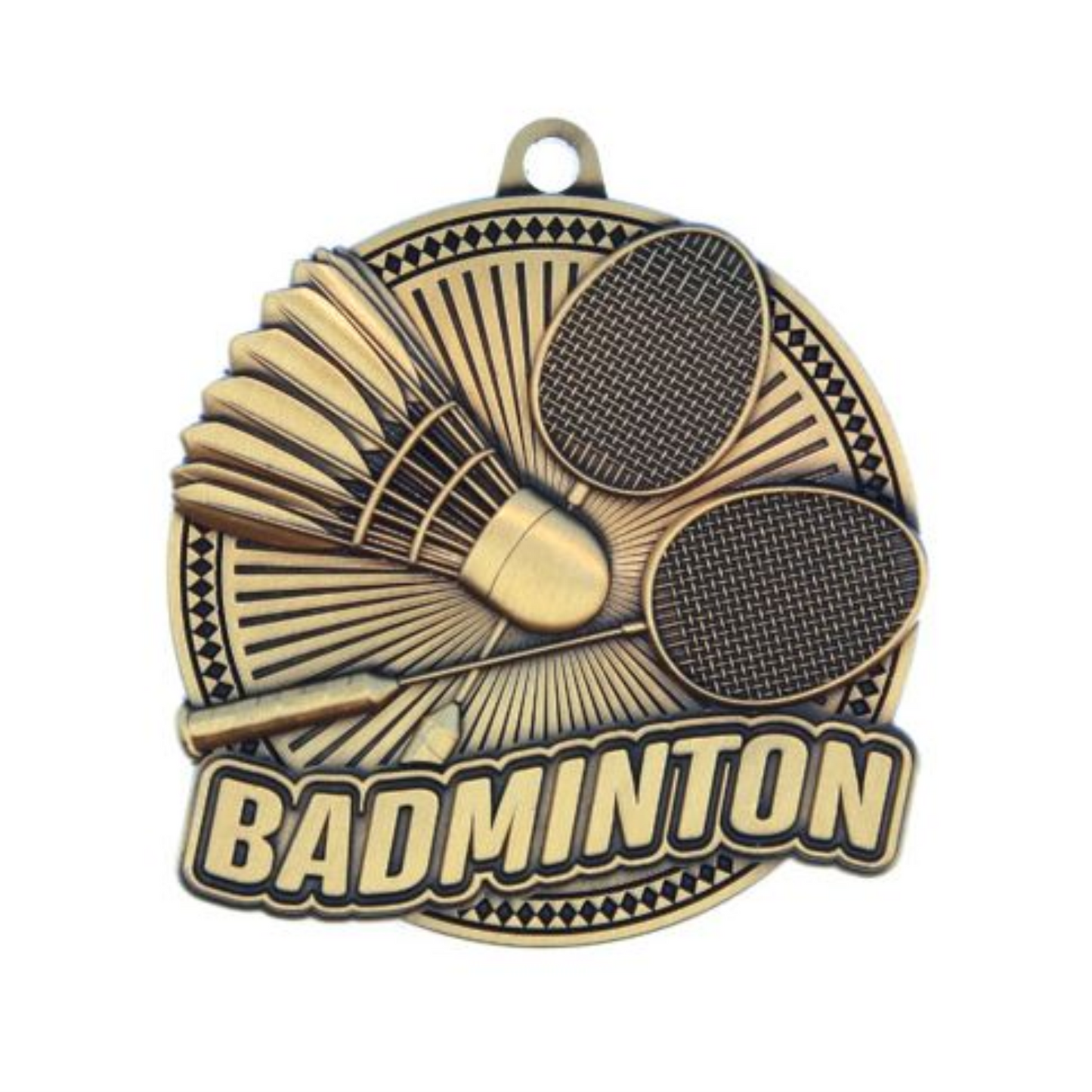 Sport Medals - Badminton - Tempo Series MSK27