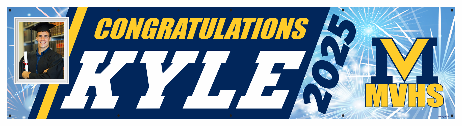 The ’Kyle’ Banner - 2’ x 8’
