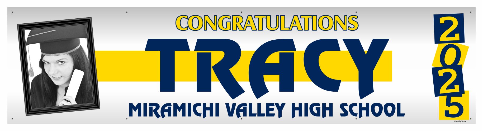 The ’Tracy’ Banner - 2’ x 8’