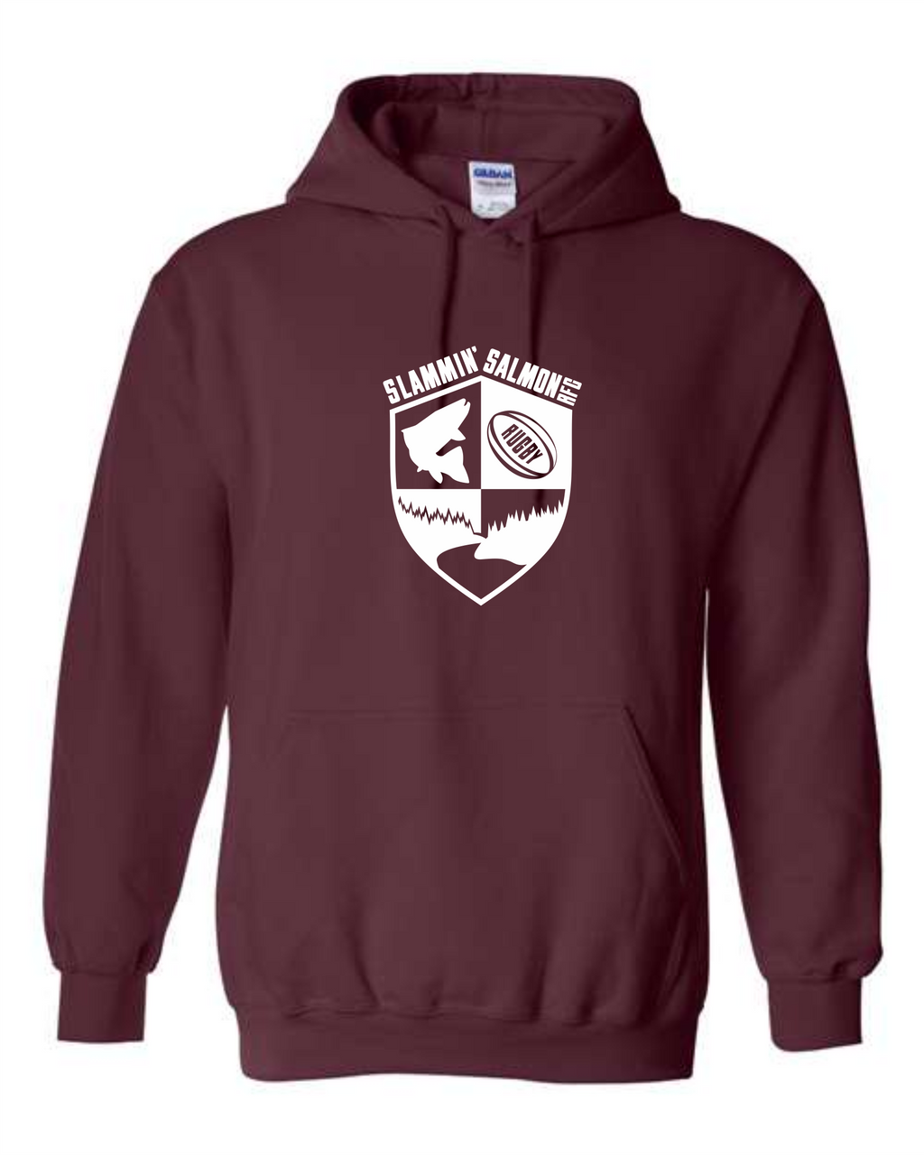 Miramichi Rugby - Maroon - Cotton Hoodie