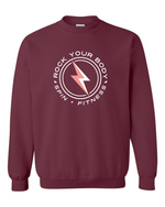 Rock Your Body - Maroon Crewneck Sweatshirt