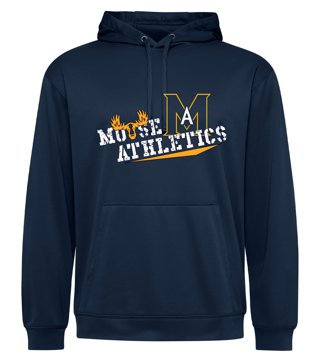 Polyester Fleece Hoodie -Navy- Max Aitken Academy 2025-26