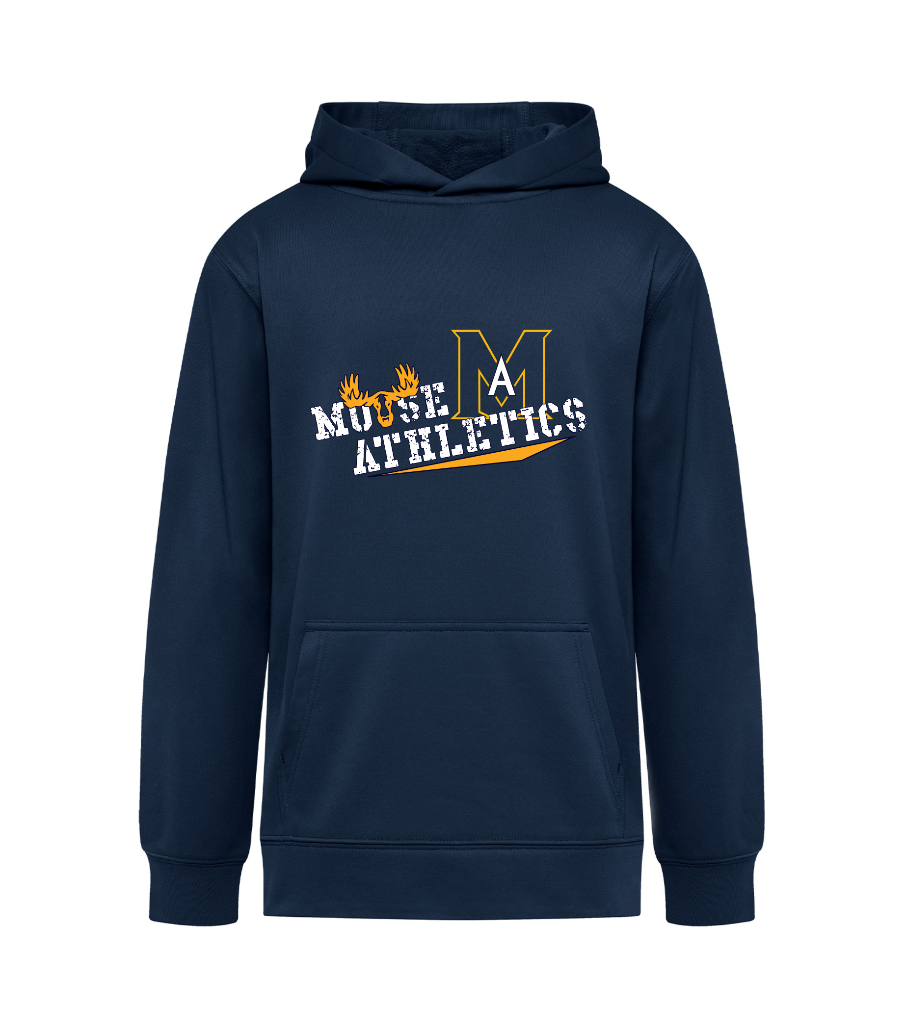 Polyester Fleece Hoodie -Navy- Max Aitken Academy 2025-26