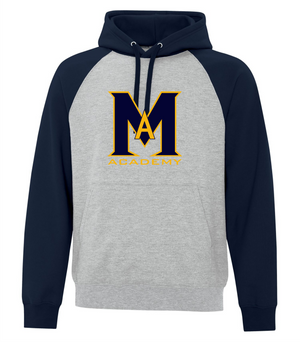 Two Tone Cotton Hoodie - Max Aitken Academy 25-26