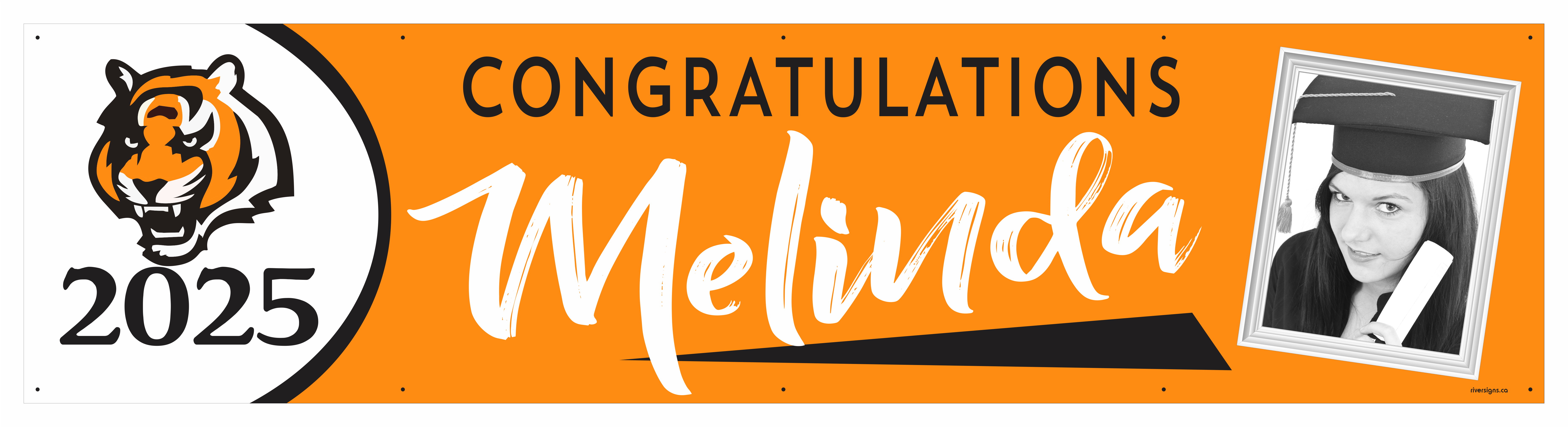 The ’Melinda’ Banner - 2’ x 8’
