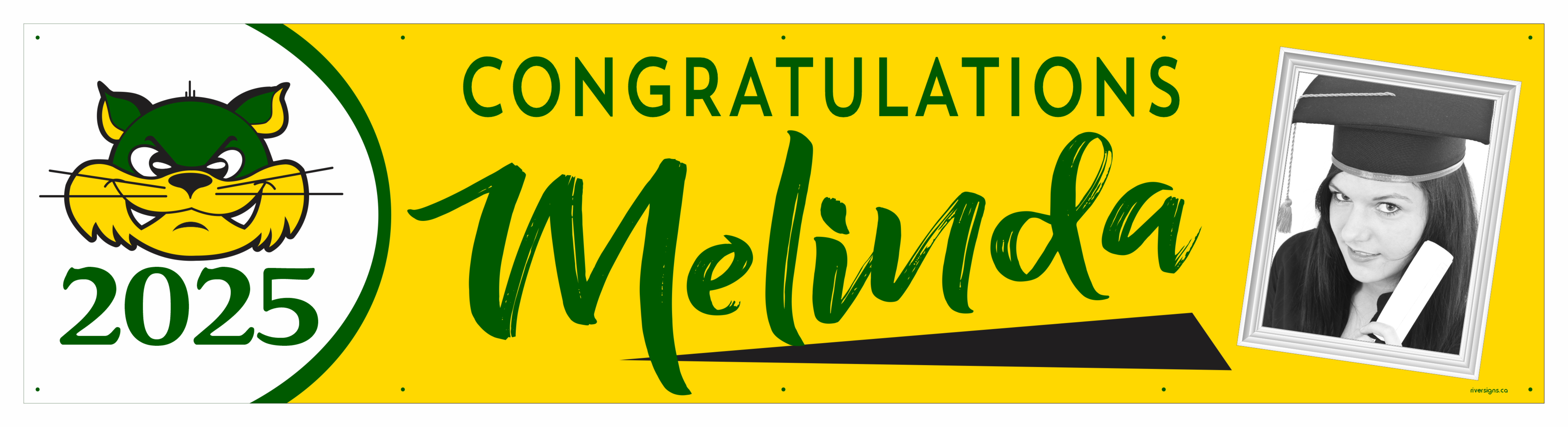 The ’Melinda’ Banner - 2’ x 8’