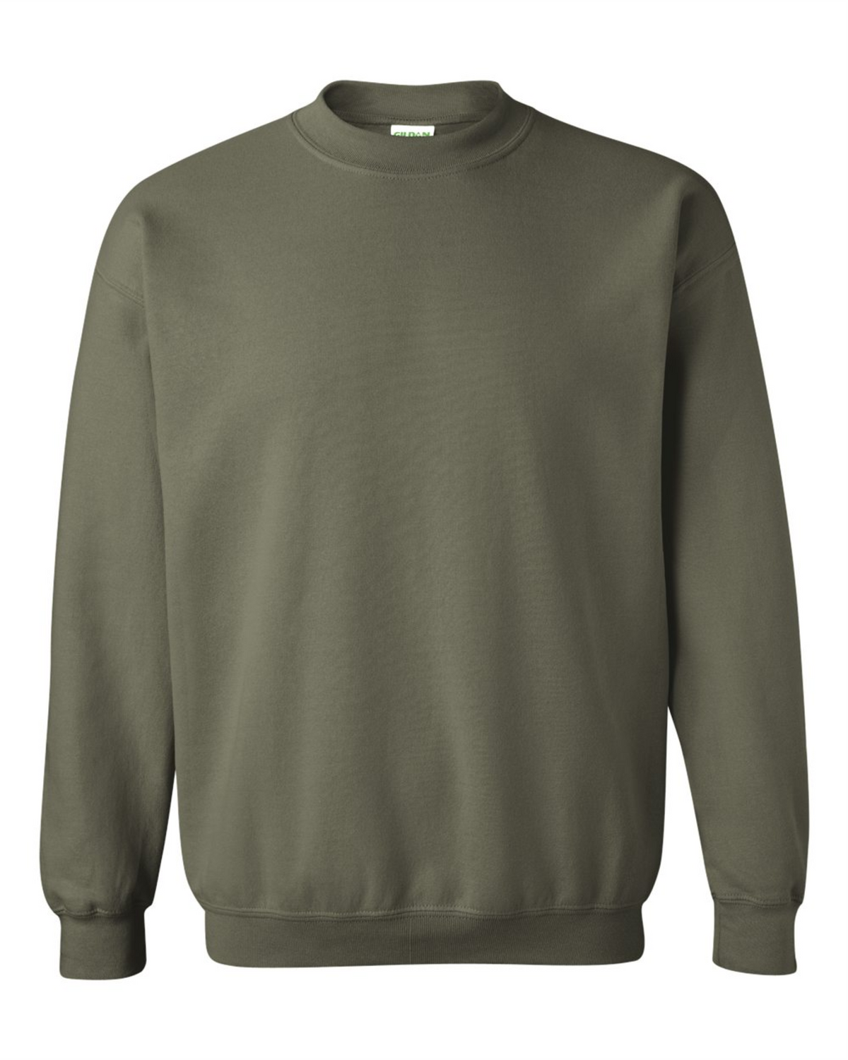 Adult Crewneck Sweatshirt - Cotton - Gildan 18000