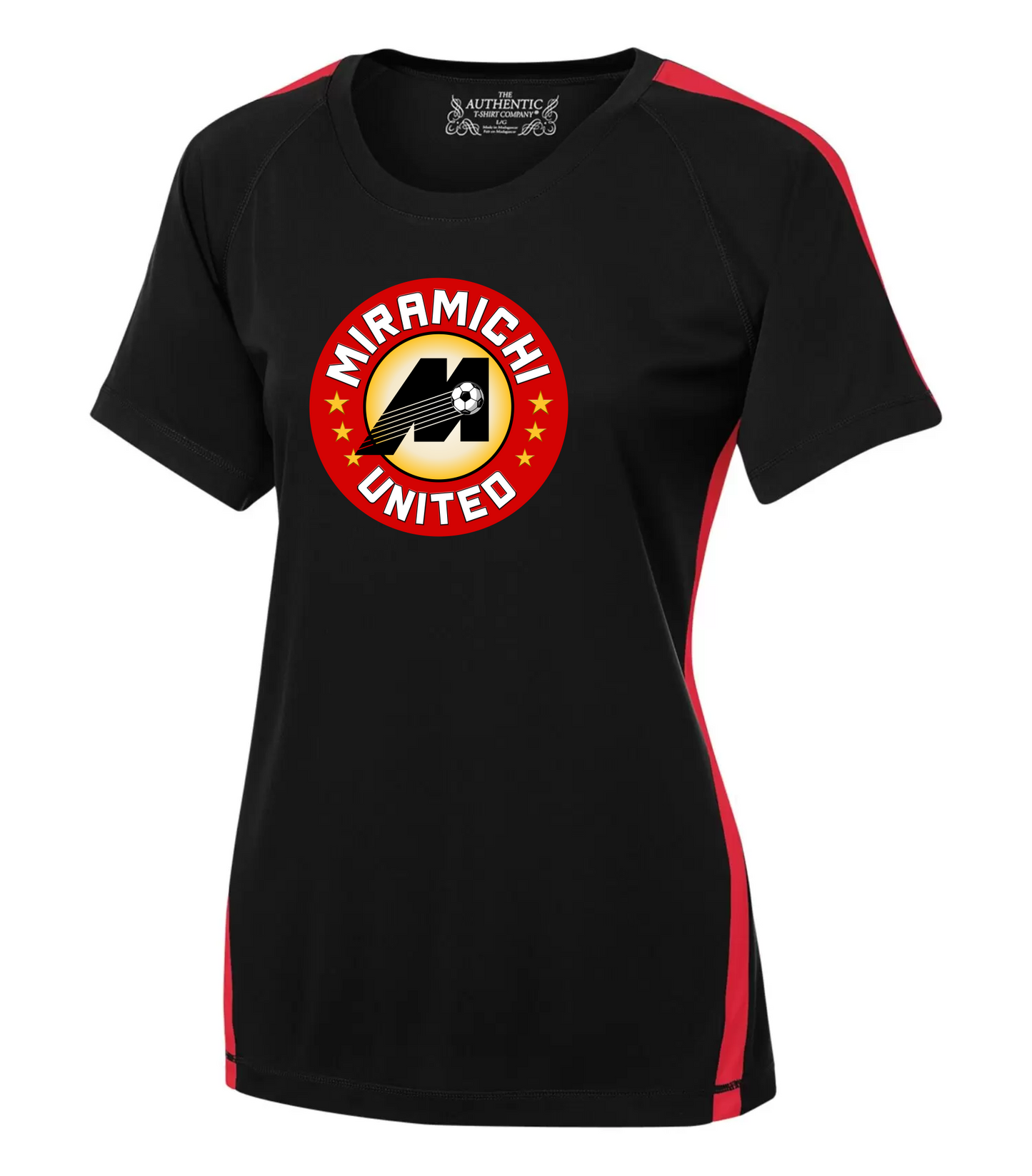 Miramichi United Soccer - Black Polyester Jersey 2025