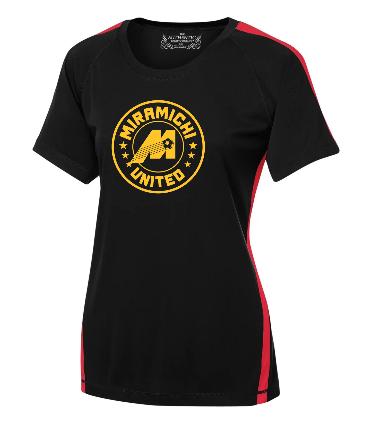 Miramichi United Soccer - Black Polyester Jersey 2025
