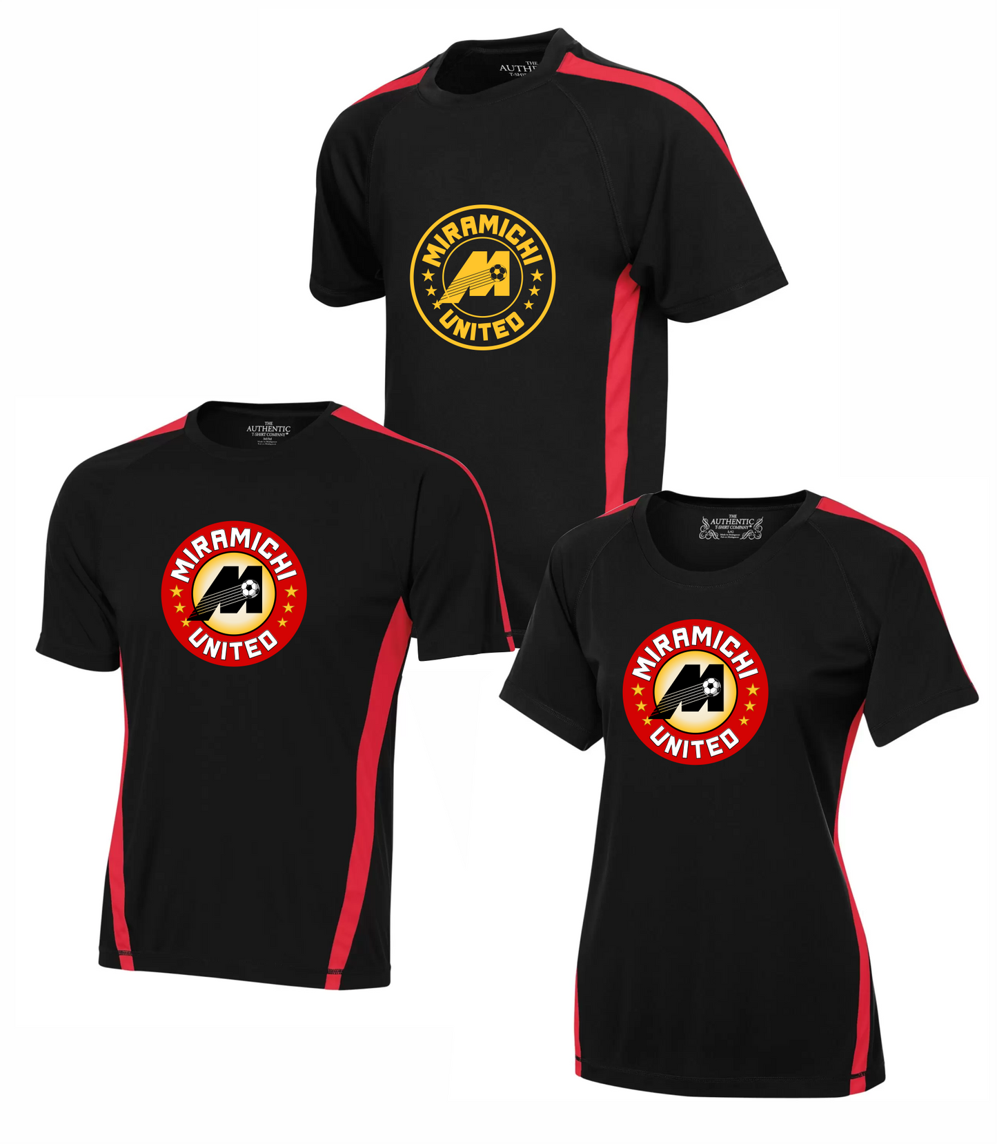 Miramichi United Soccer - Black Polyester Jersey 2025