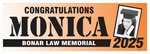The ’Monica’ Banner - 2’ x 6’