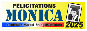 The ’Monica’ Banner - 2’ x 6’