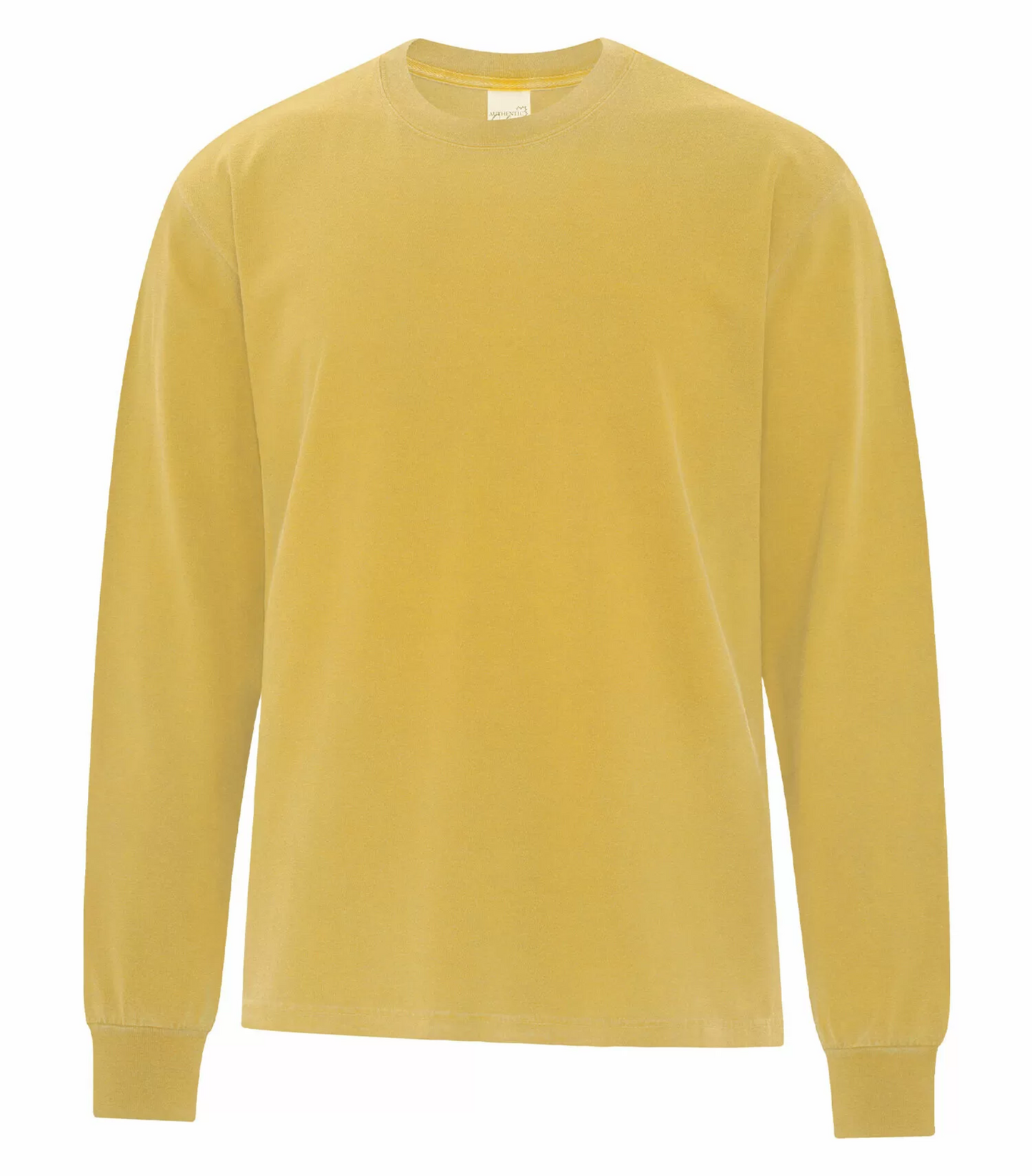 Garment-Dyed Heavyweight Long Sleeve Tee - ATC Authentic Colours