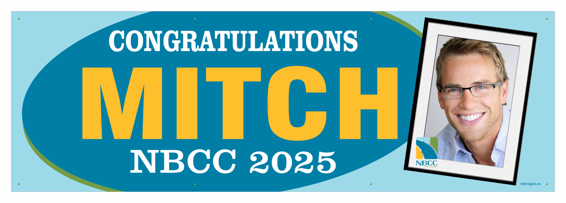 The ’Mitch’ Banner - 2’ x 6’