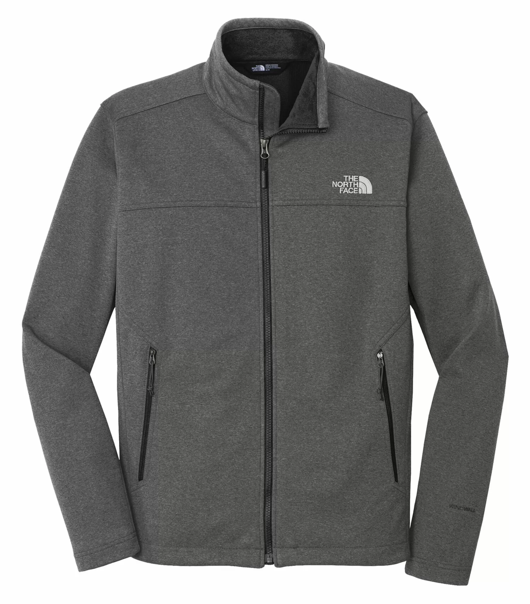 Mens gray store north face jacket