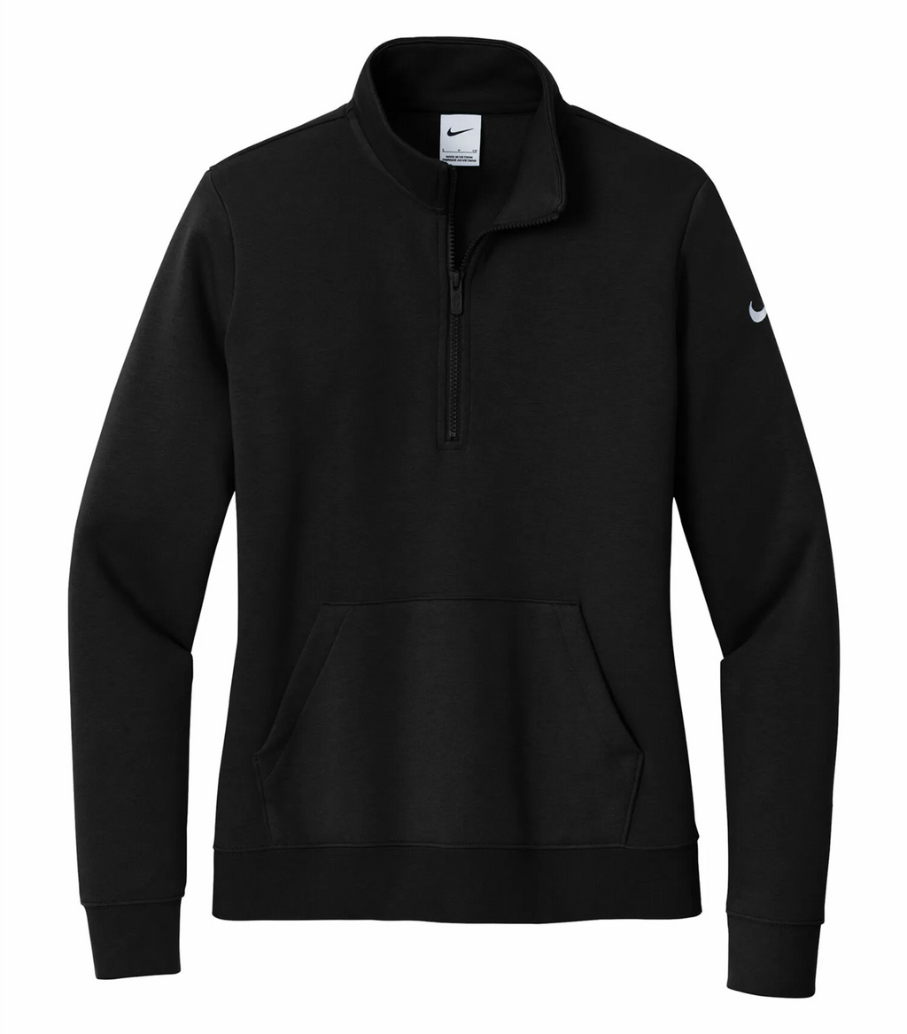 Nike Club Fleece Sleeve Swoosh Ladies' 1/2 Zip - NKDX6720