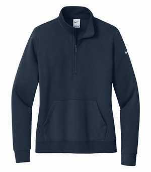 Nike Club Fleece Sleeve Swoosh Ladies' 1/2 Zip - NKDX6720