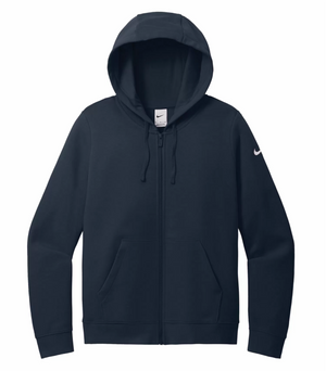 Nike Club Fleece Sleeve Swoosh Ladies' Full Zip Hoodie. NKFD9890