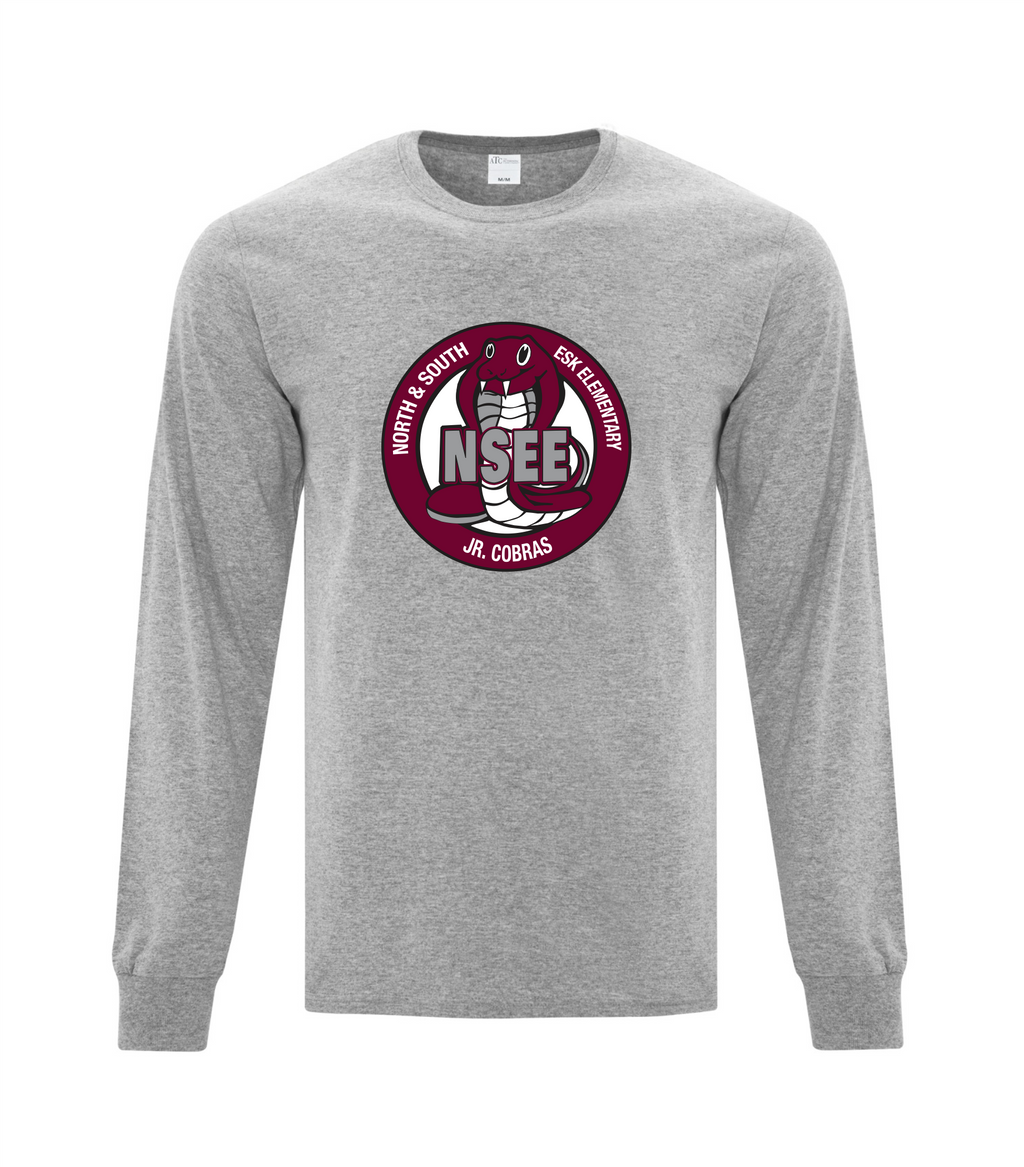 Long Sleeve Cotton T-Shirt - NSEE School 2025-26