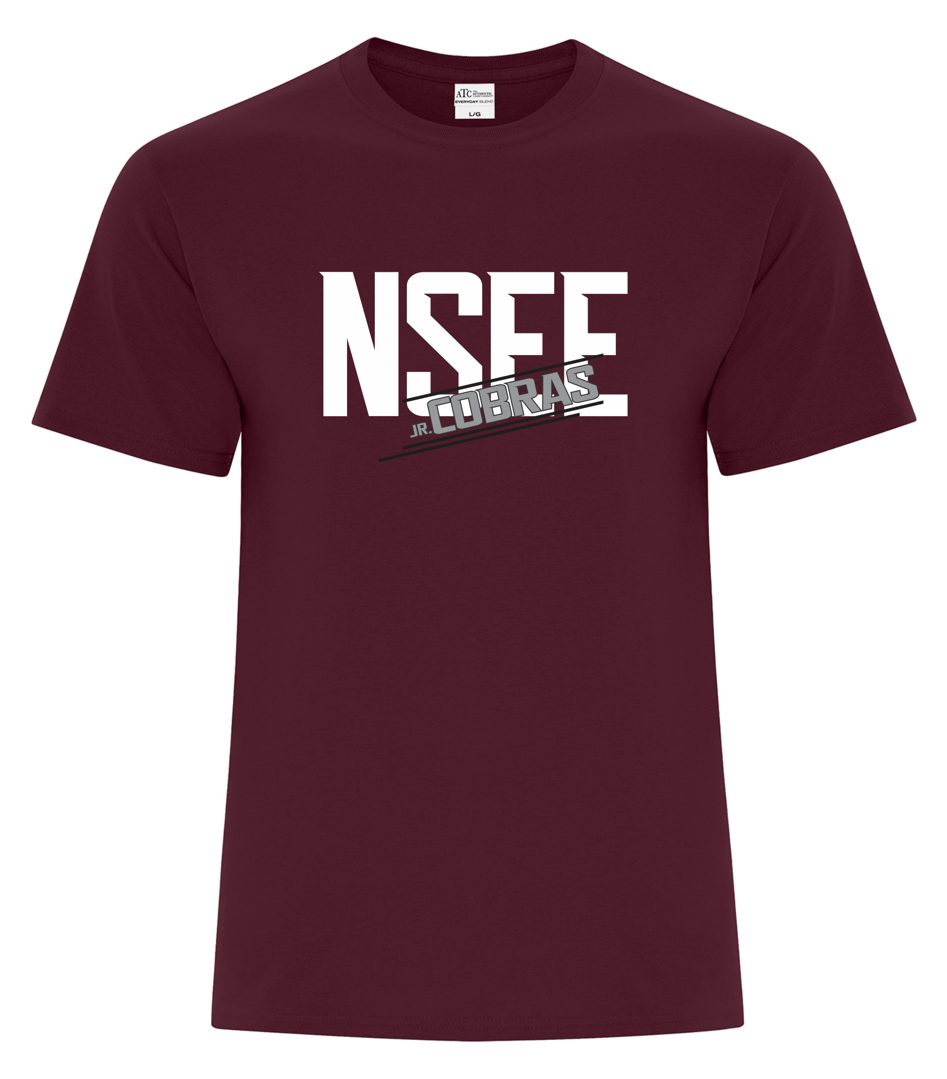 Athletic Heather Cotton Blend T-shirt - NSEE School 2025-26