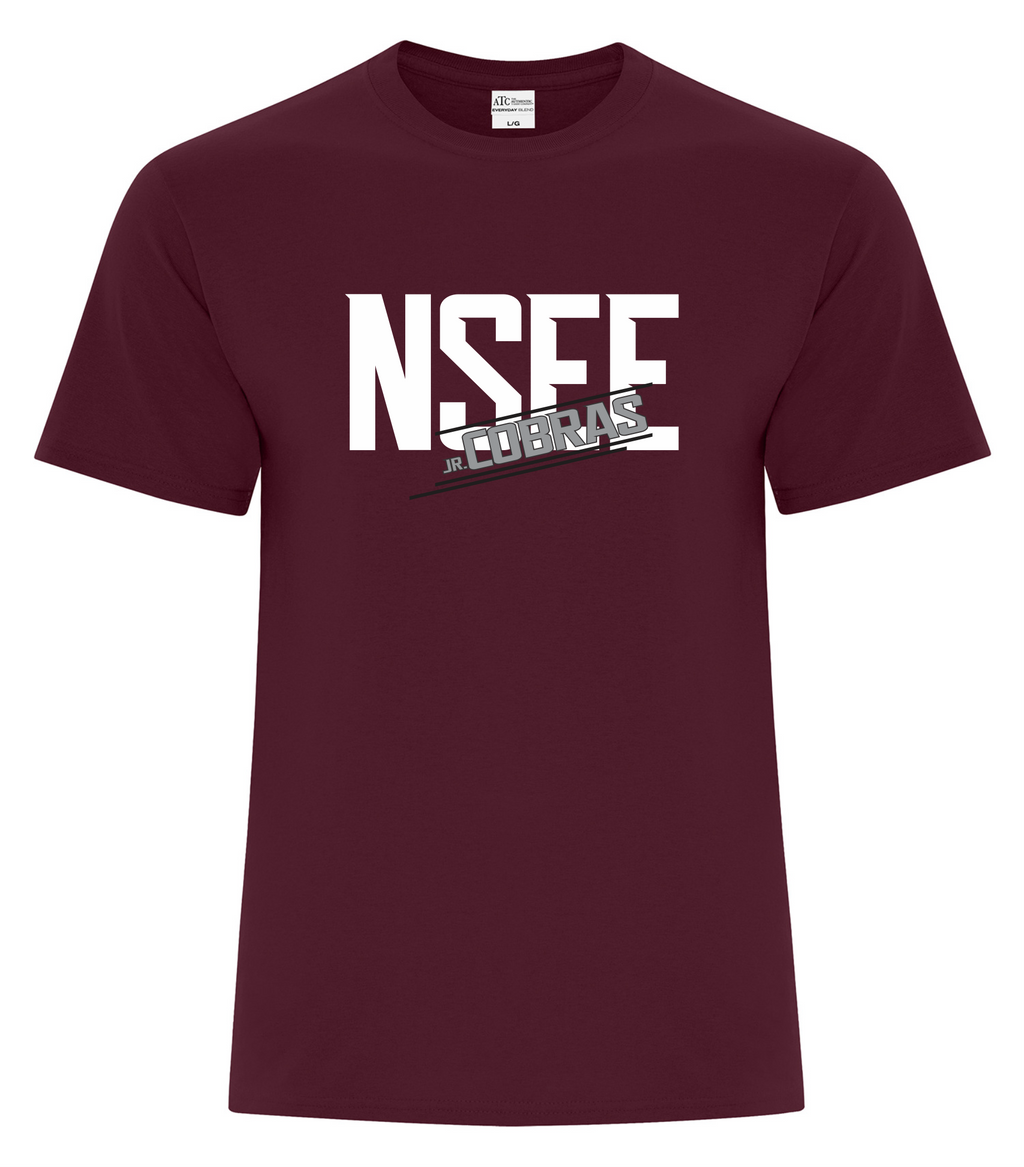 Athletic Heather Cotton Blend T-shirt - NSEE School 2025-26