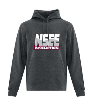 Cotton Hoodie - Athletic / Heather - NSEE School 2025-26