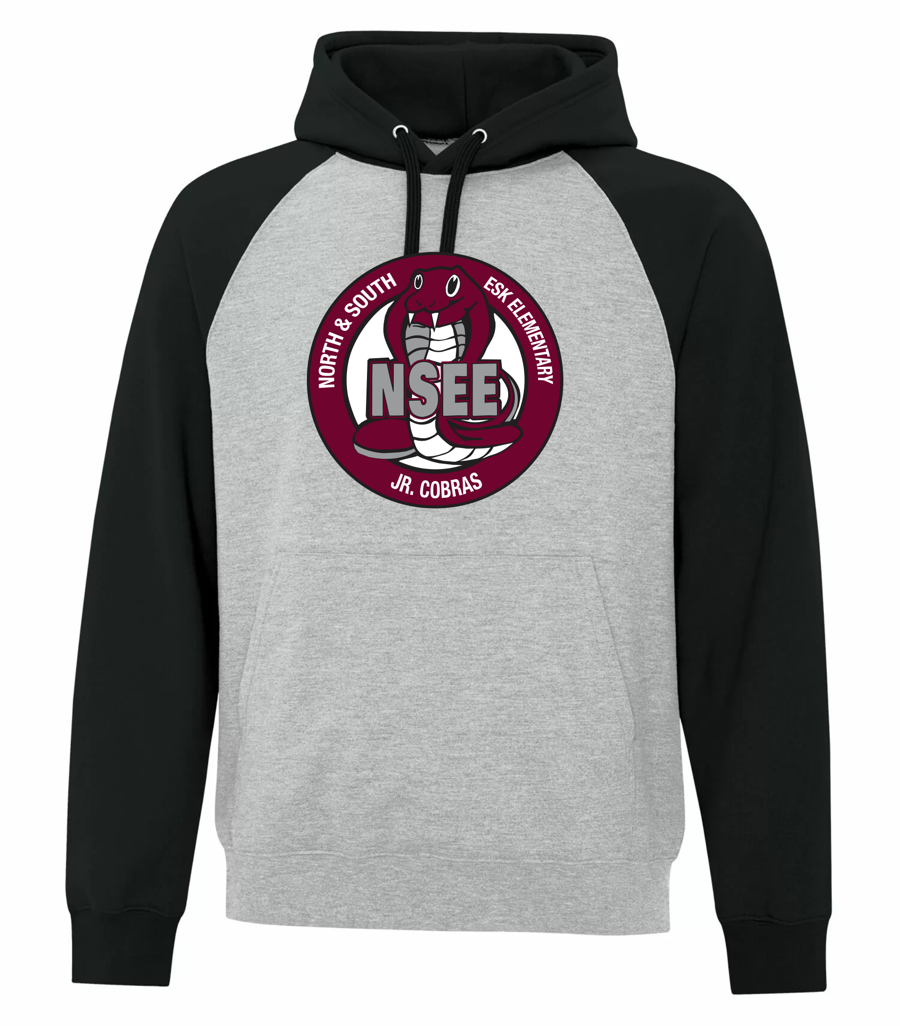 Two Tone Cotton Hoodie - NSEE 25-26