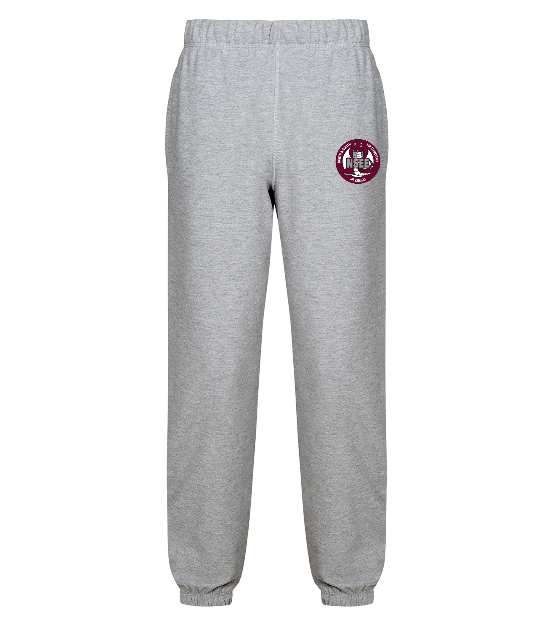 Sweatpants - Athletic Heather - NSEE School 2025-26