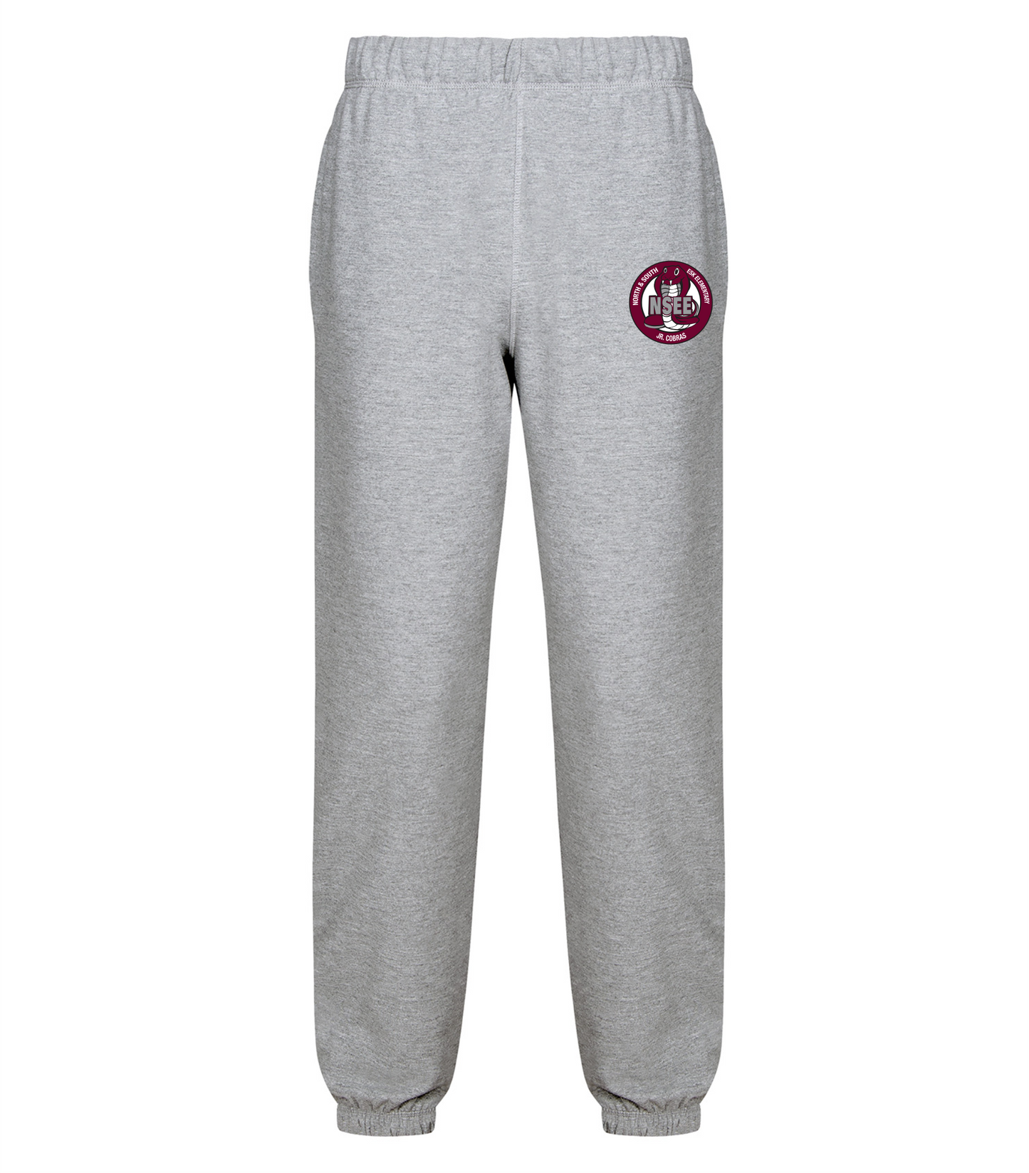 Sweatpants - Athletic Heather - NSEE School 2025-26