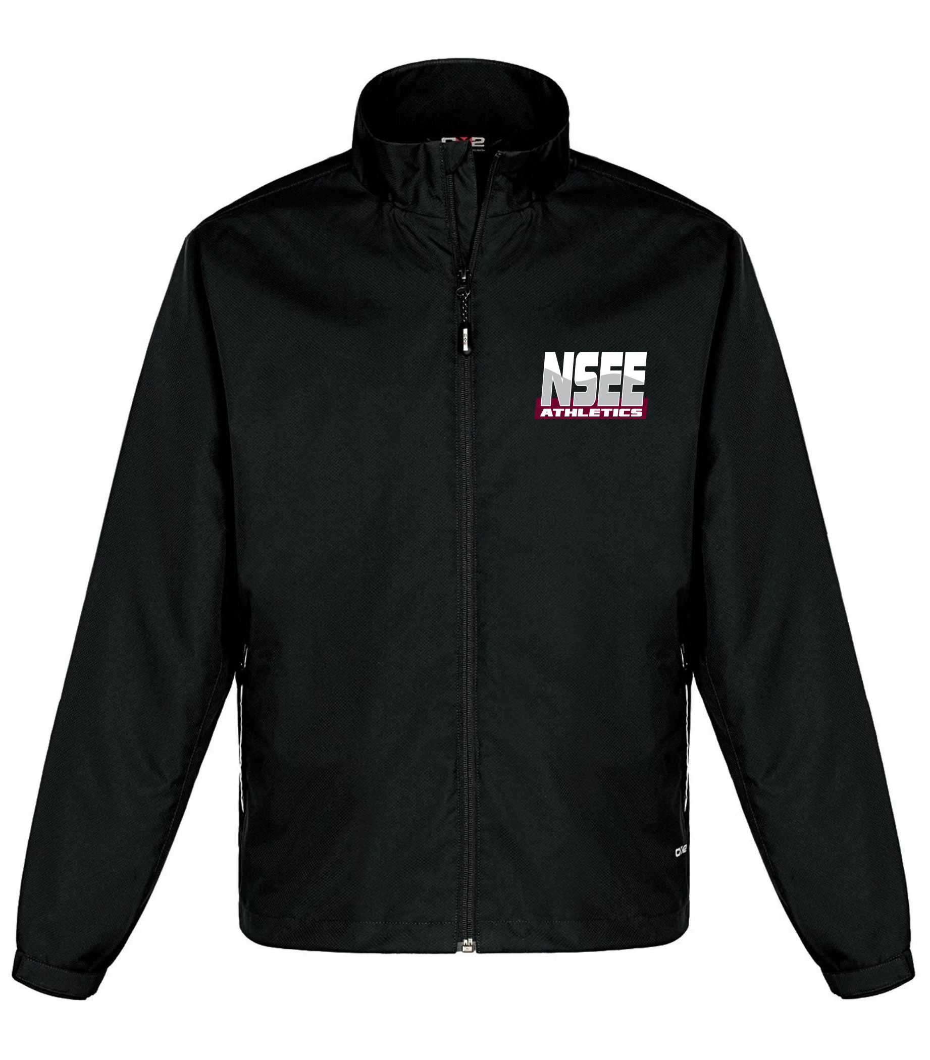 Mesh Lined Track Jacket -Black - NSEE 2025-26