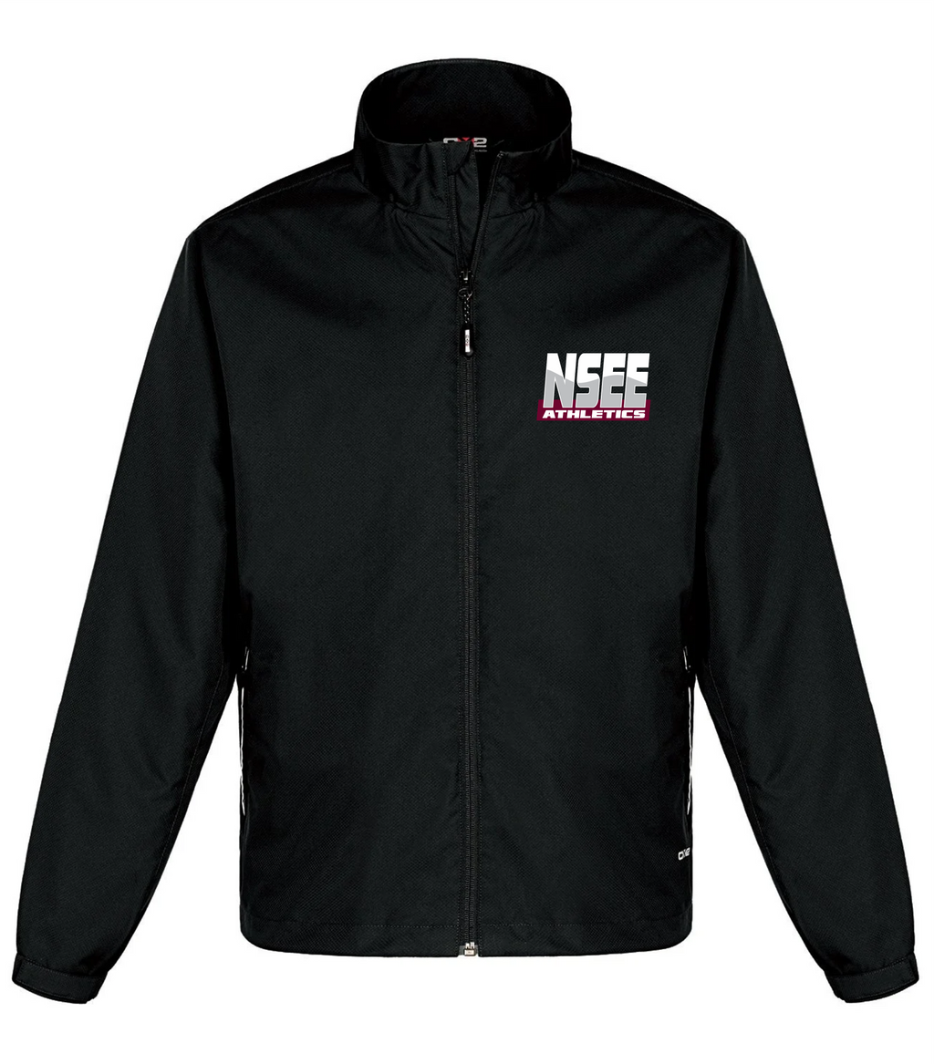 Mesh Lined Track Jacket -Black - NSEE 2025-26