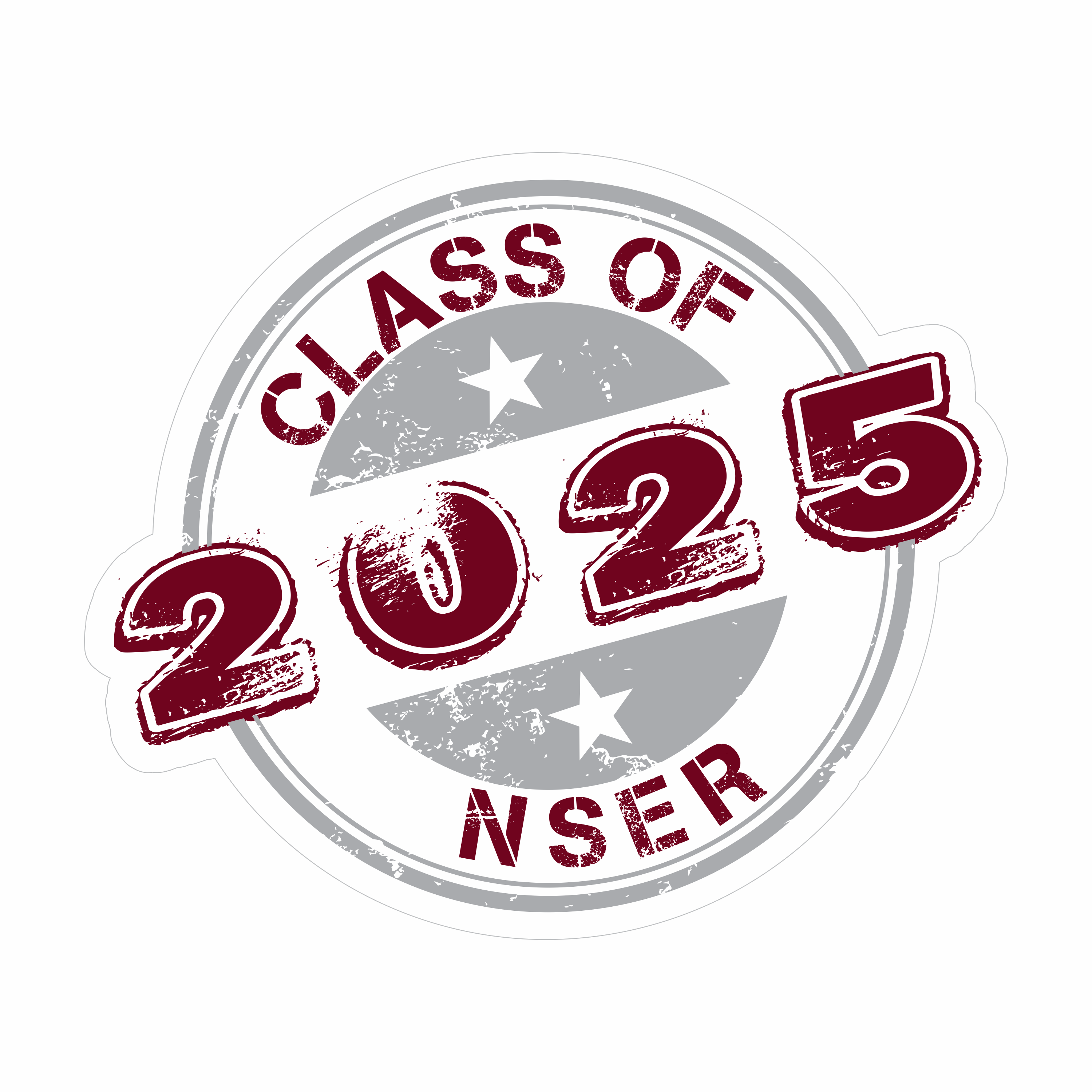 Graduation Decals - 8" wide - Class of 2025 by school