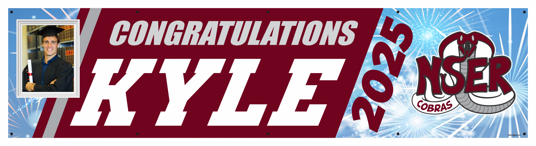 The ’Kyle’ Banner - 2’ x 8’