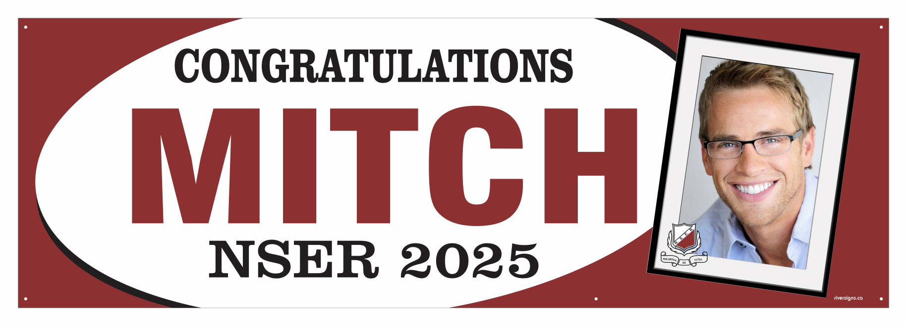 The ’Mitch’ Banner - 2’ x 6’