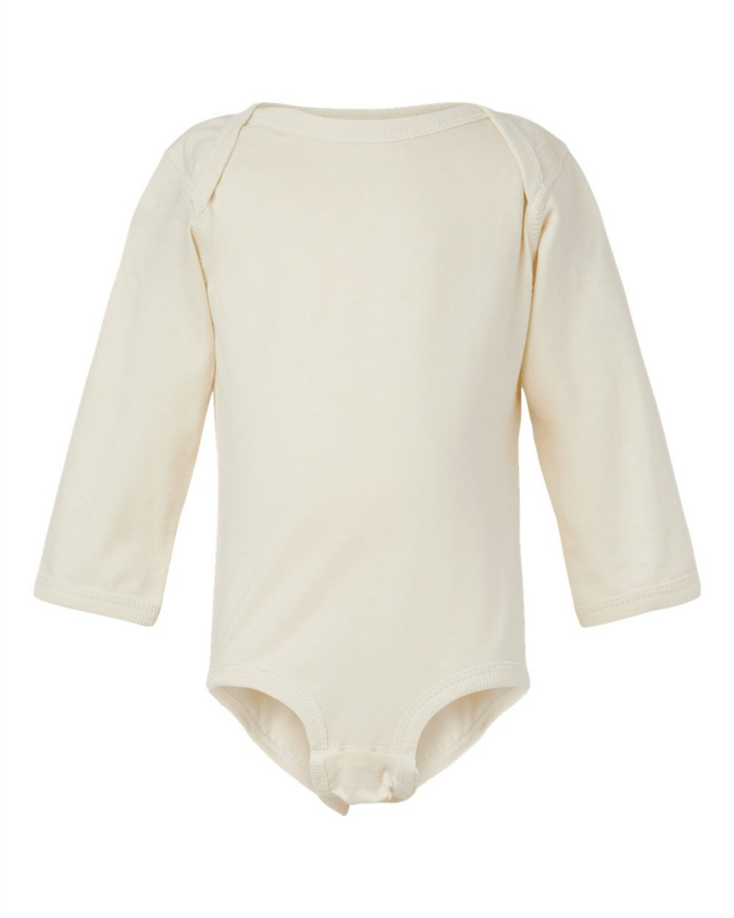 Infant Fine Jersey Long Sleeve Bodysuit - Rabbit Skins 4421