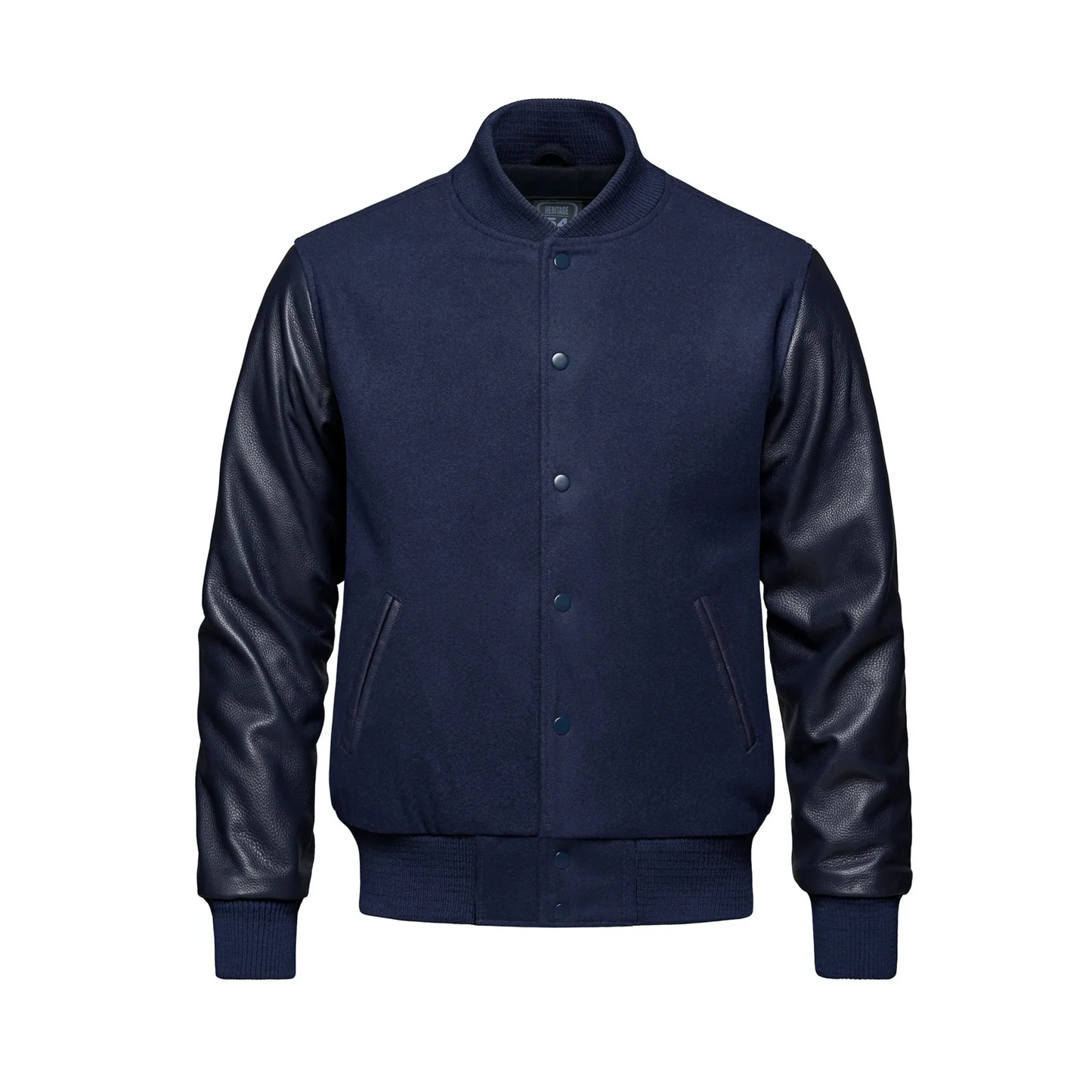 Varsity - Melton and Leather Varsity Jacket - Cx2 - L06085