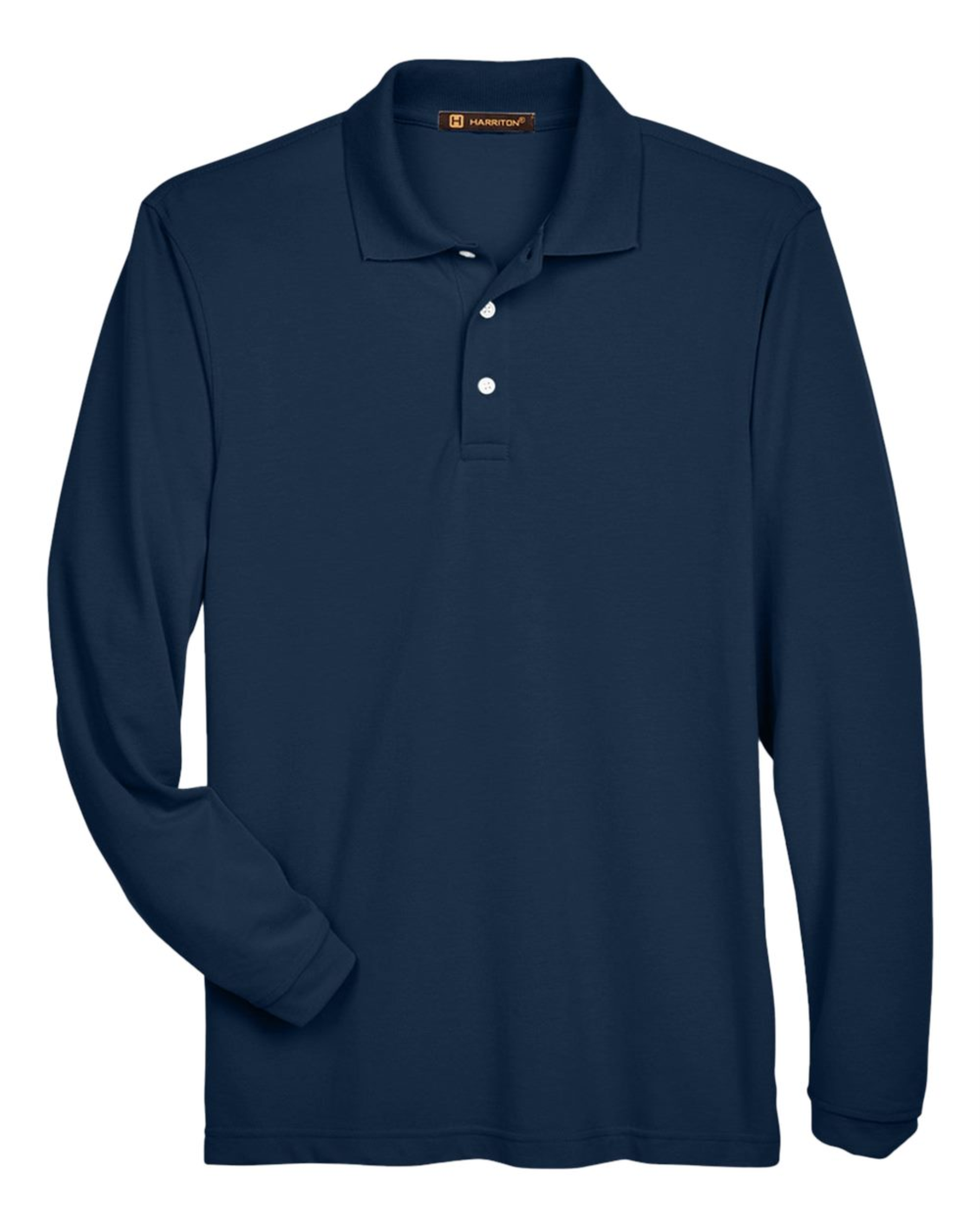 Men's Easy Blend Long Sleeve Polo - Harriton M265L