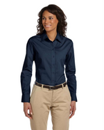 Ladies' Essential Poplin - Harriton M510W