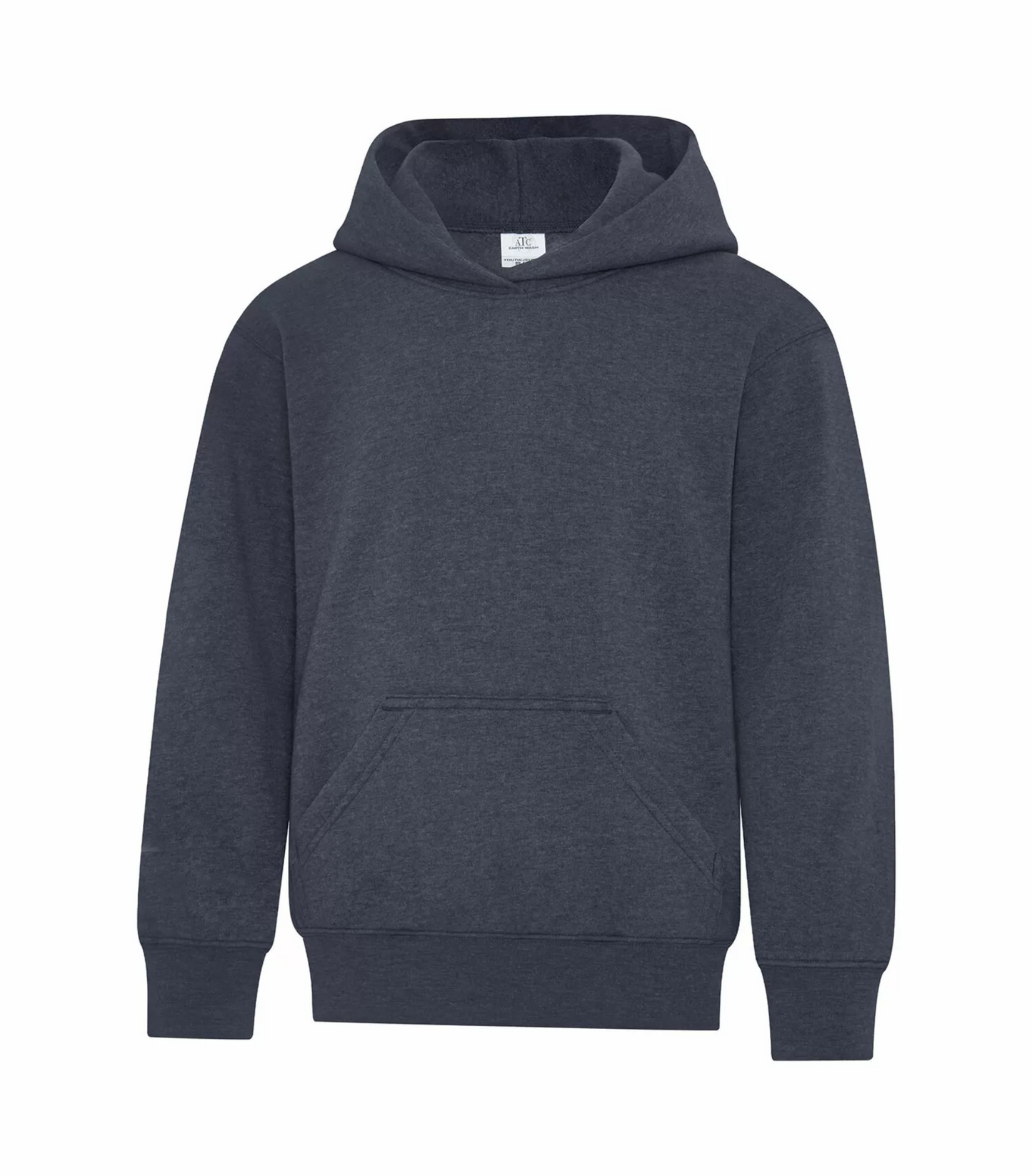 Youth Hoodie - Earth Wash Fleece Sweatshirt - ATC Y6500
