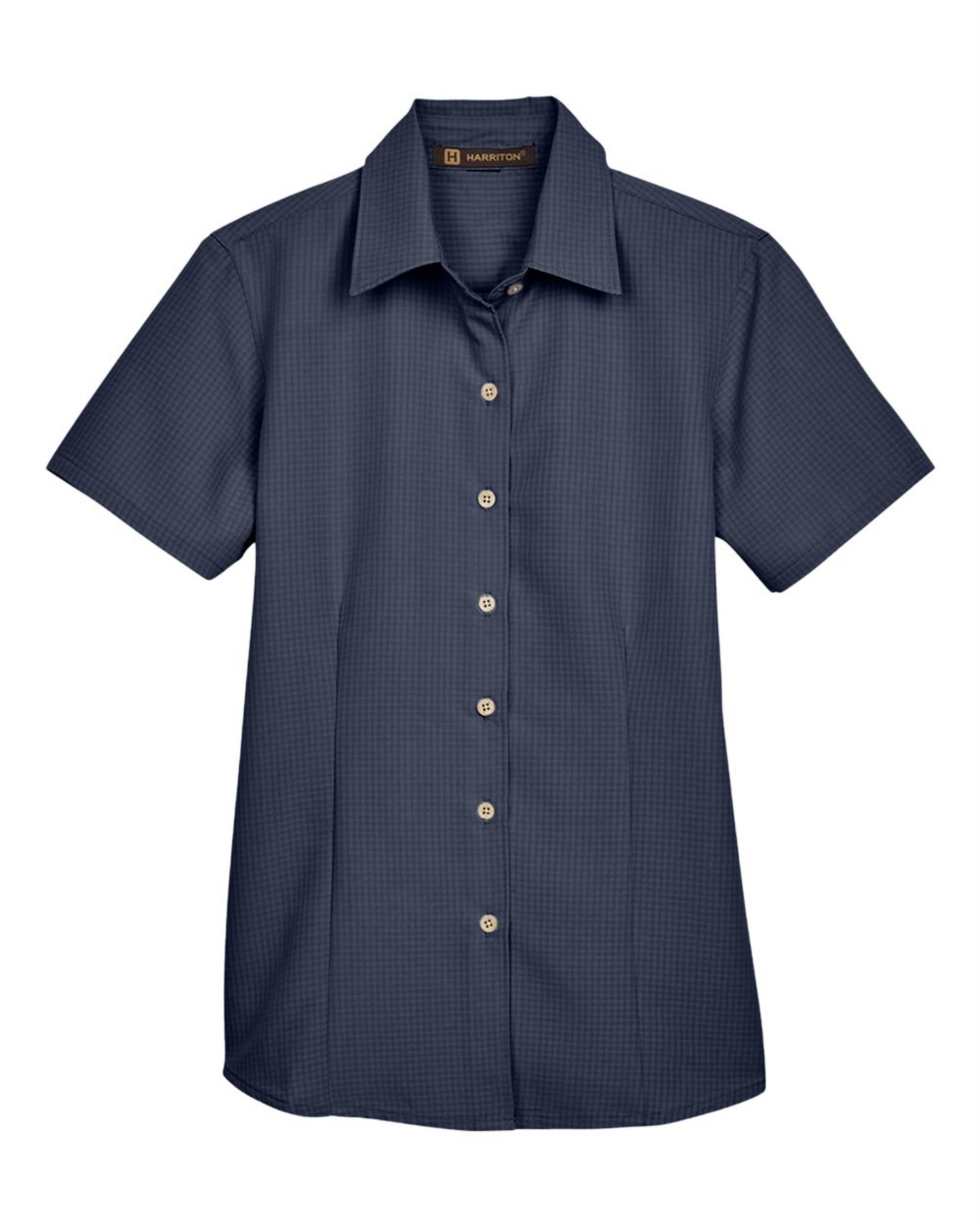 Ladies' Barbados Textured Camp Shirt - Harriton M560W