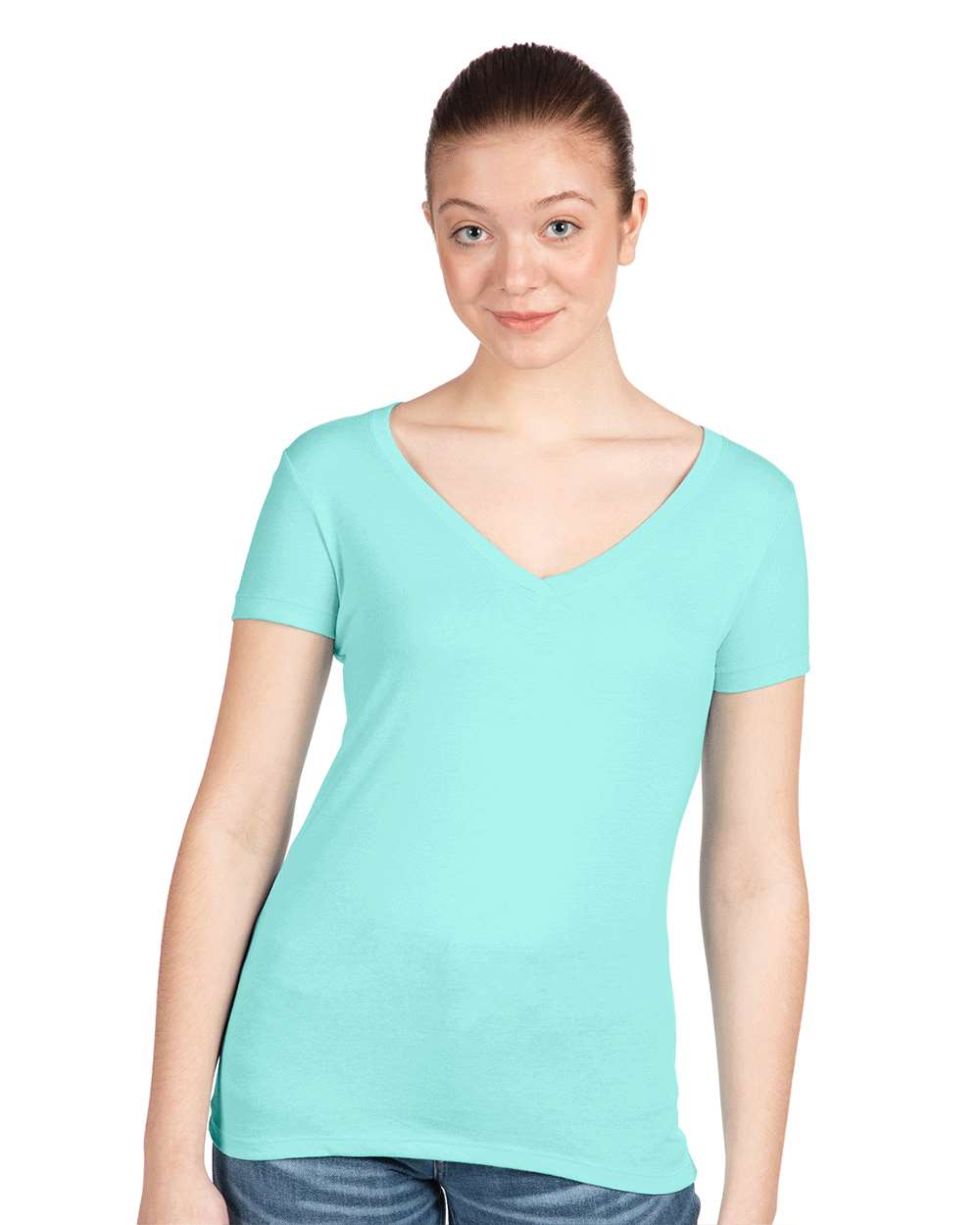 Ladies' Ideal V-Neck T-Shirt - S&S Next Level 1540