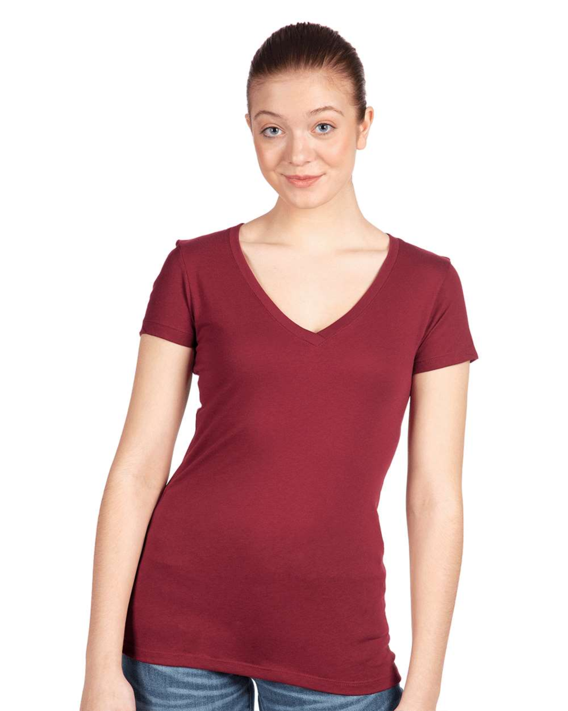 Ladies' Ideal V-Neck T-Shirt - S&S Next Level 1540