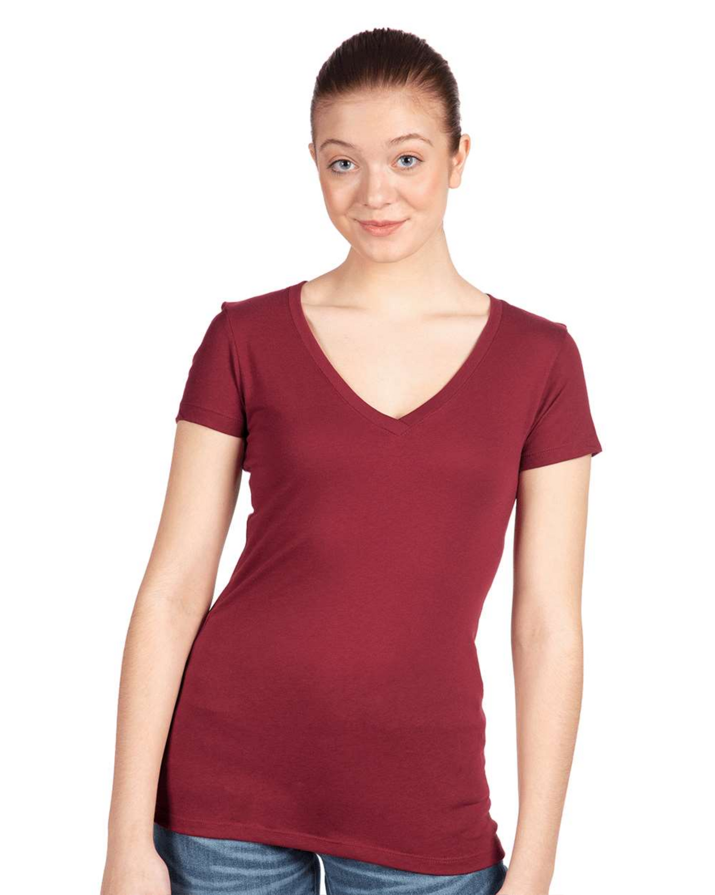 Ladies' Ideal V-Neck T-Shirt - S&S Next Level 1540