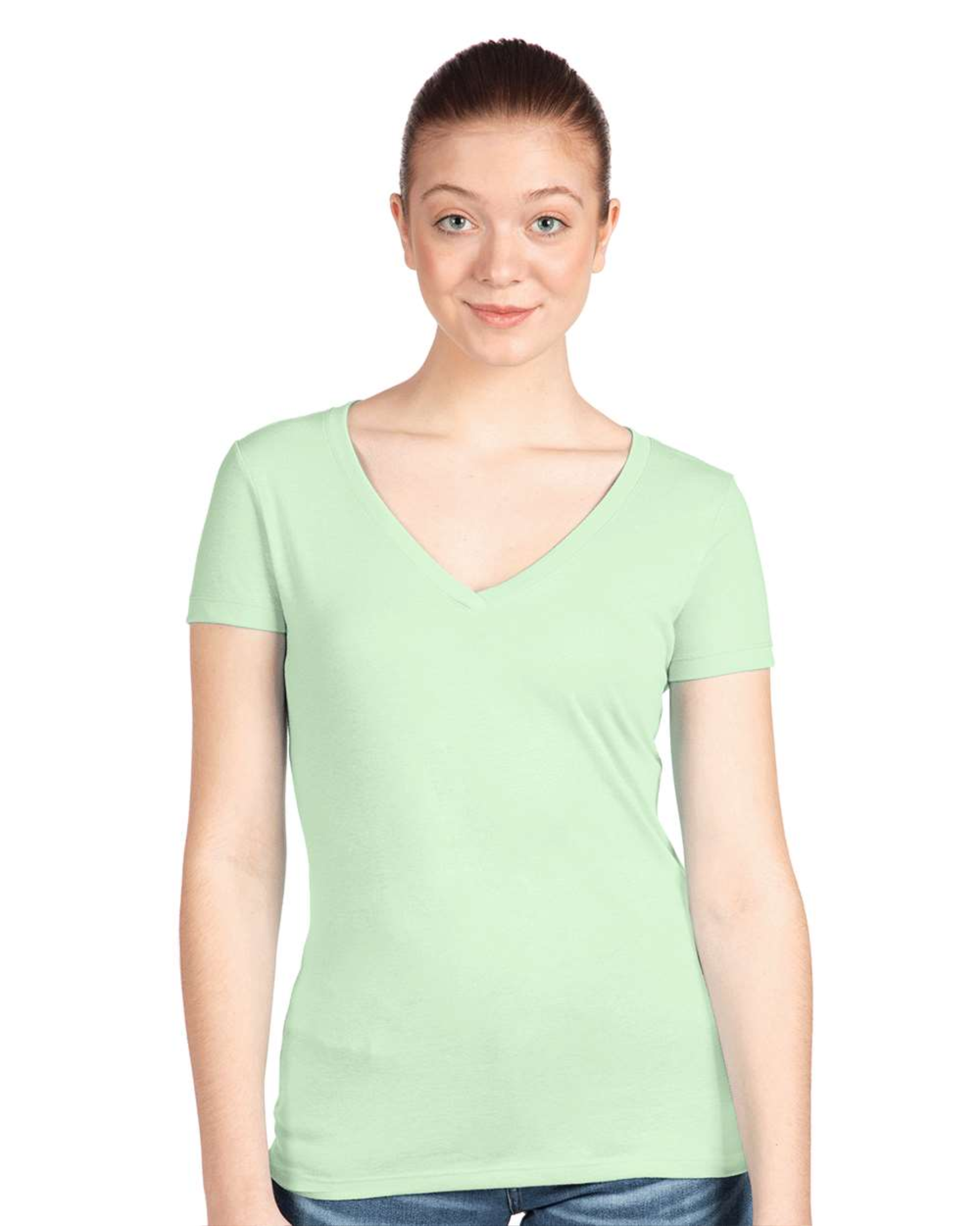 Ladies' Ideal V-Neck T-Shirt - S&S Next Level 1540