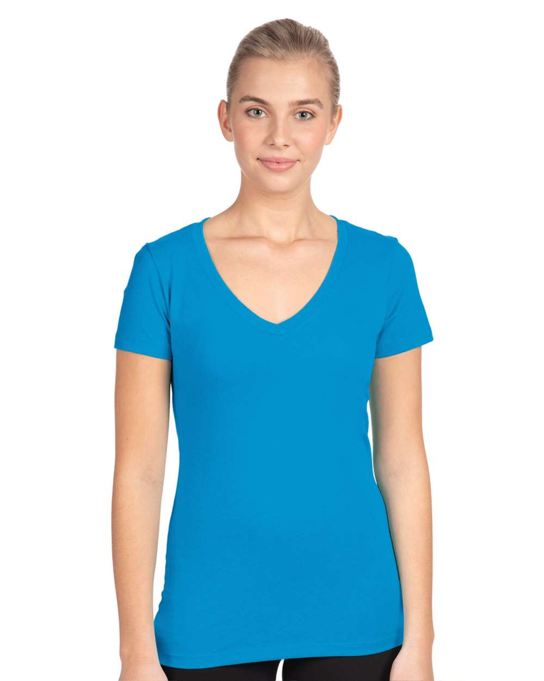 Ladies' Ideal V-Neck T-Shirt - S&S Next Level 1540