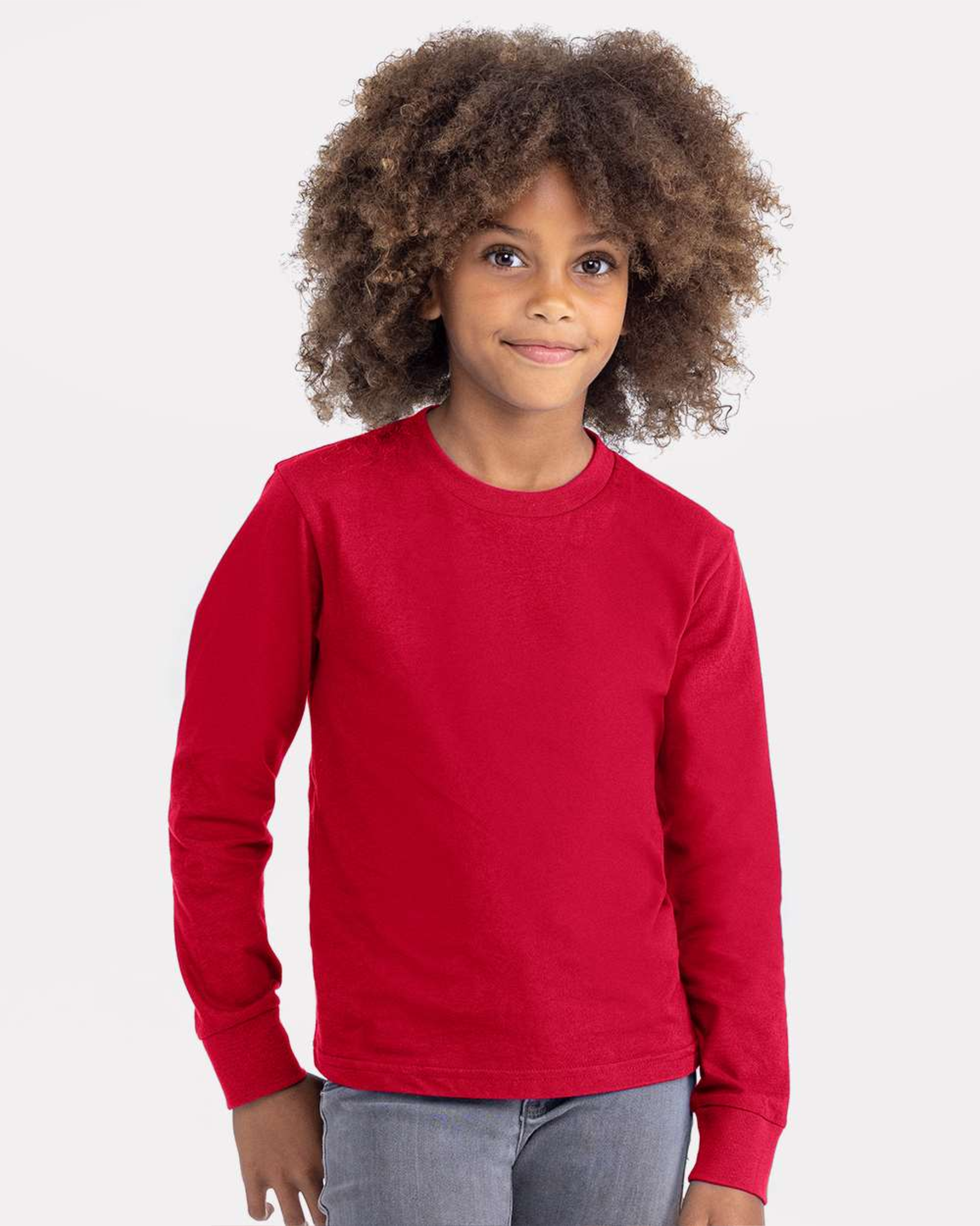 Youth Cotton Long Sleeve T-Shirt - Next Level 3311
