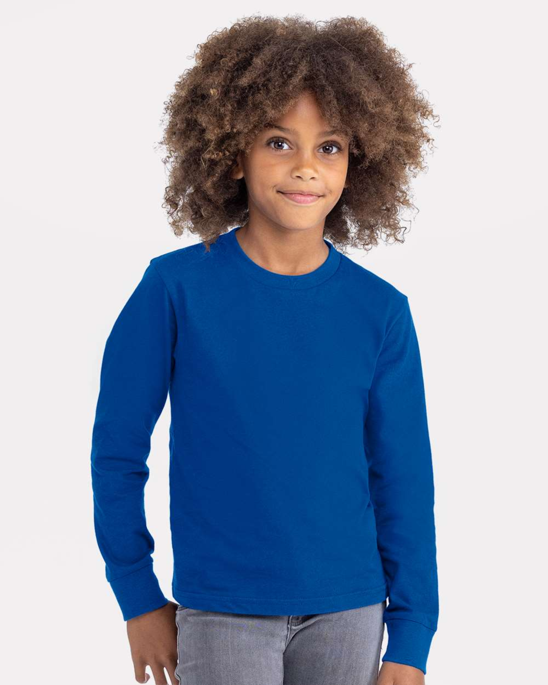 Youth Cotton Long Sleeve T-Shirt - Next Level 3311